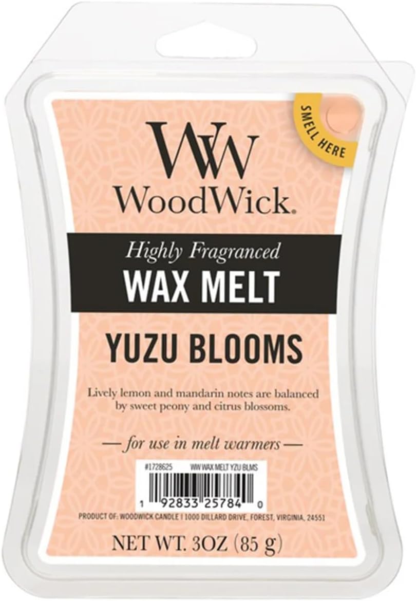 WoodWick 3 Oz Wax Melt Yuzu Blooms
