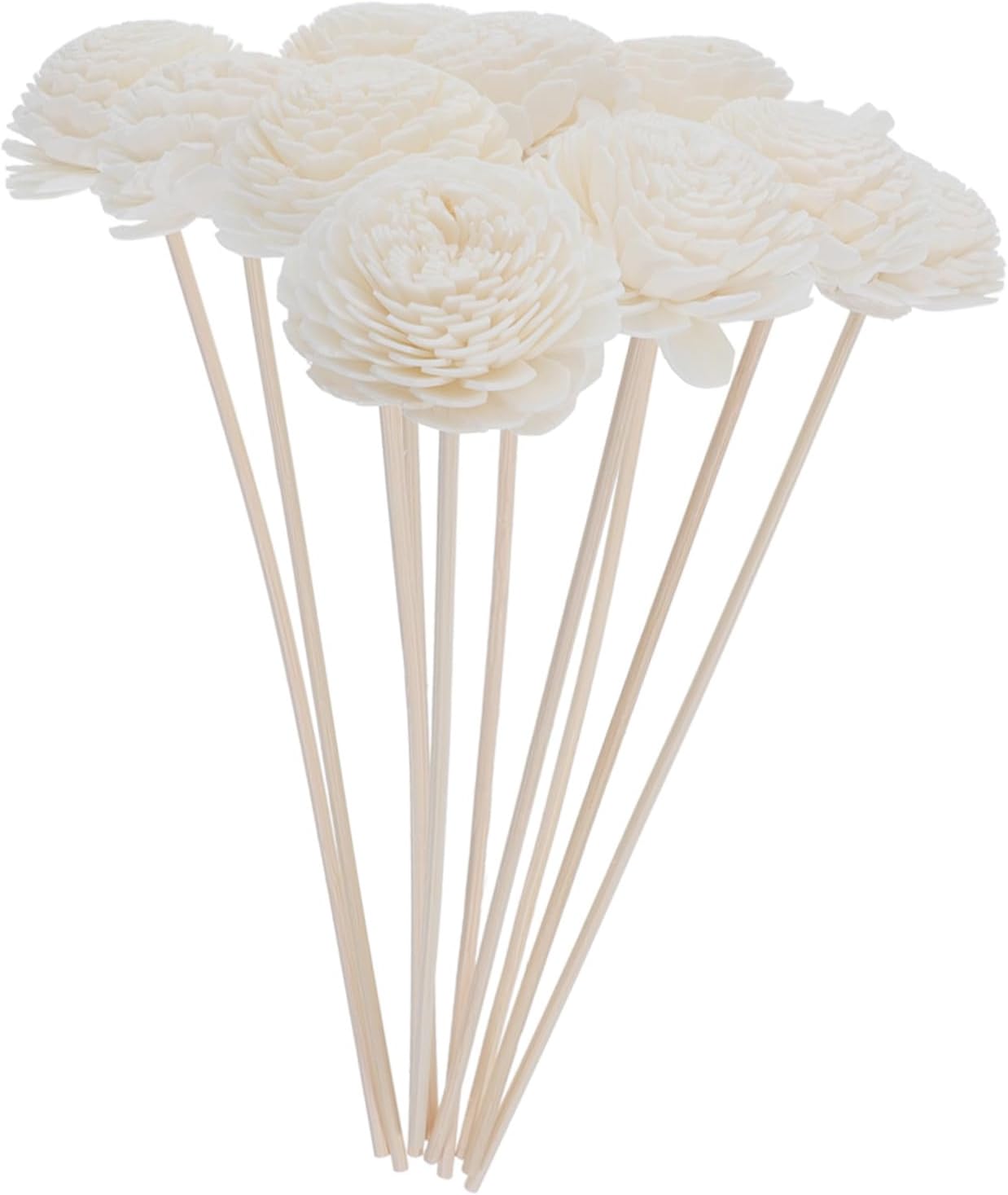 10pcs Floral Aromatherapy Diffuser Sticks for Essential Oils
