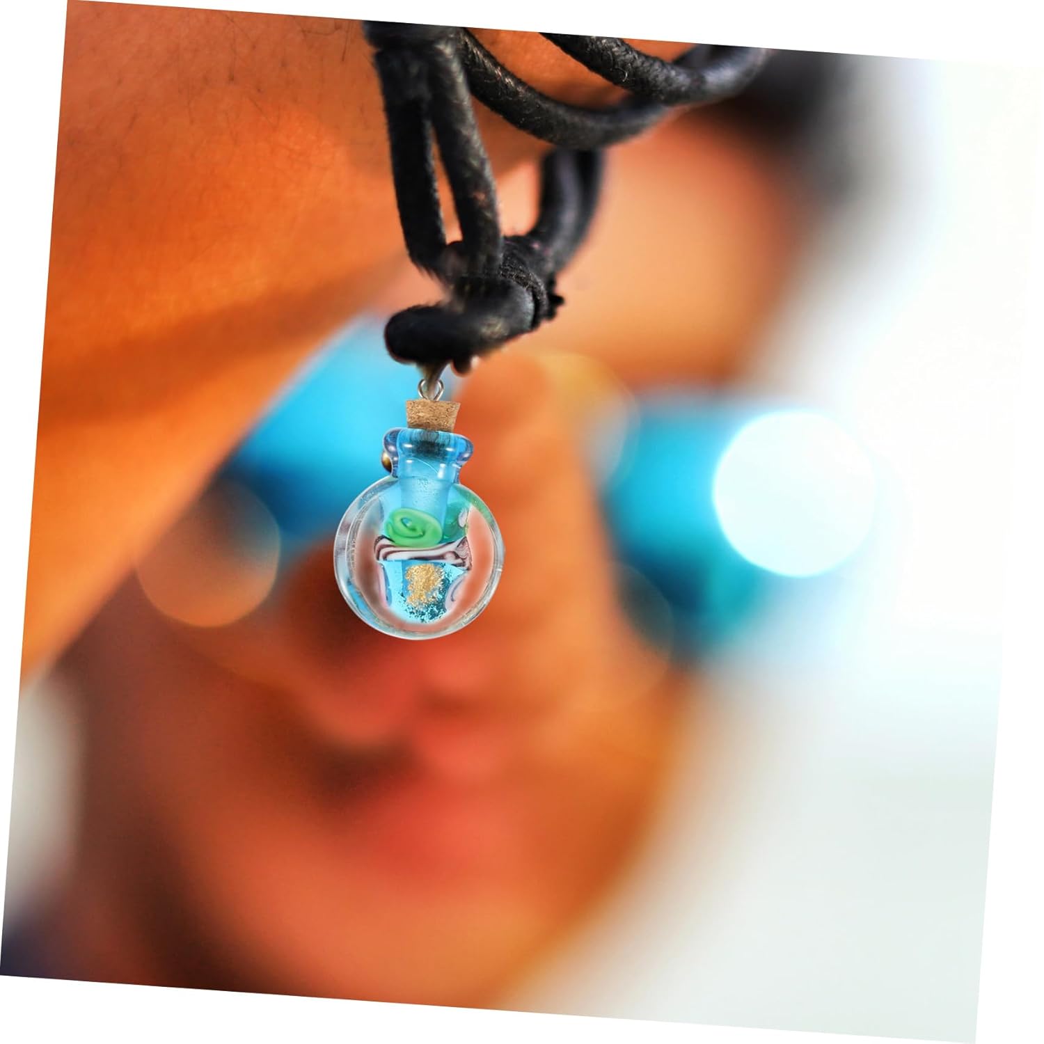 Gatuida Diffuser Pendant Delicate Glass Bottle for Necklaces