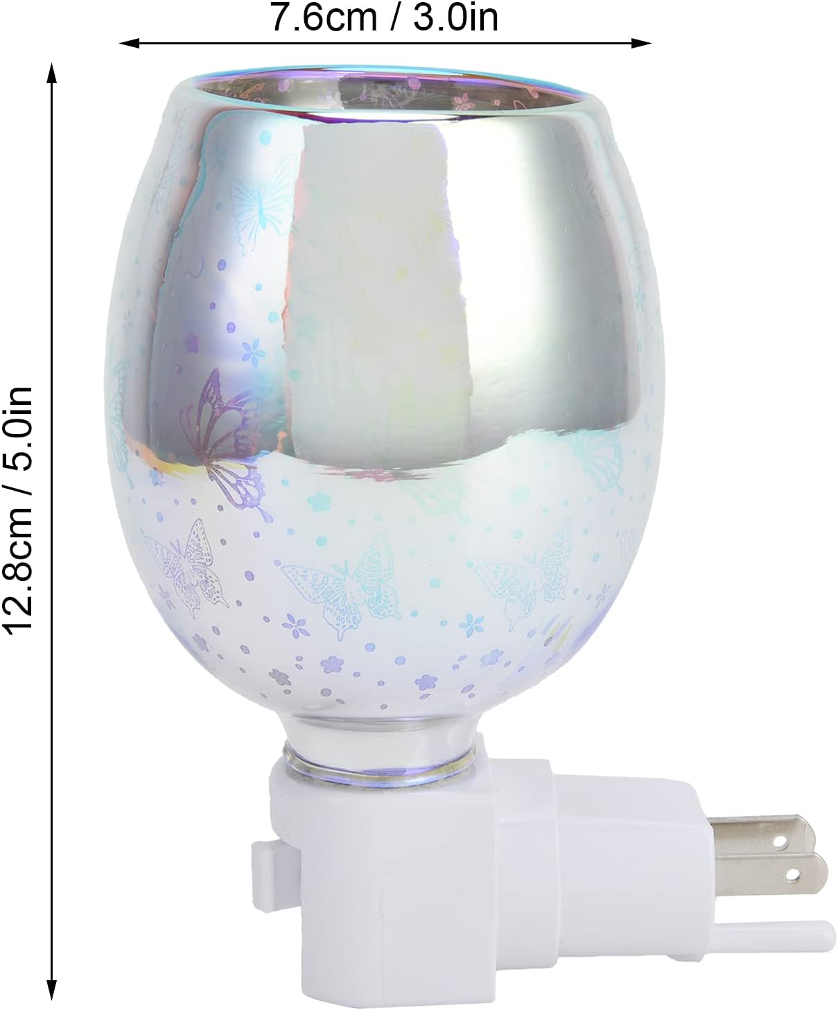 3D Plug in Wax Warmer with Night Light and Fragrance