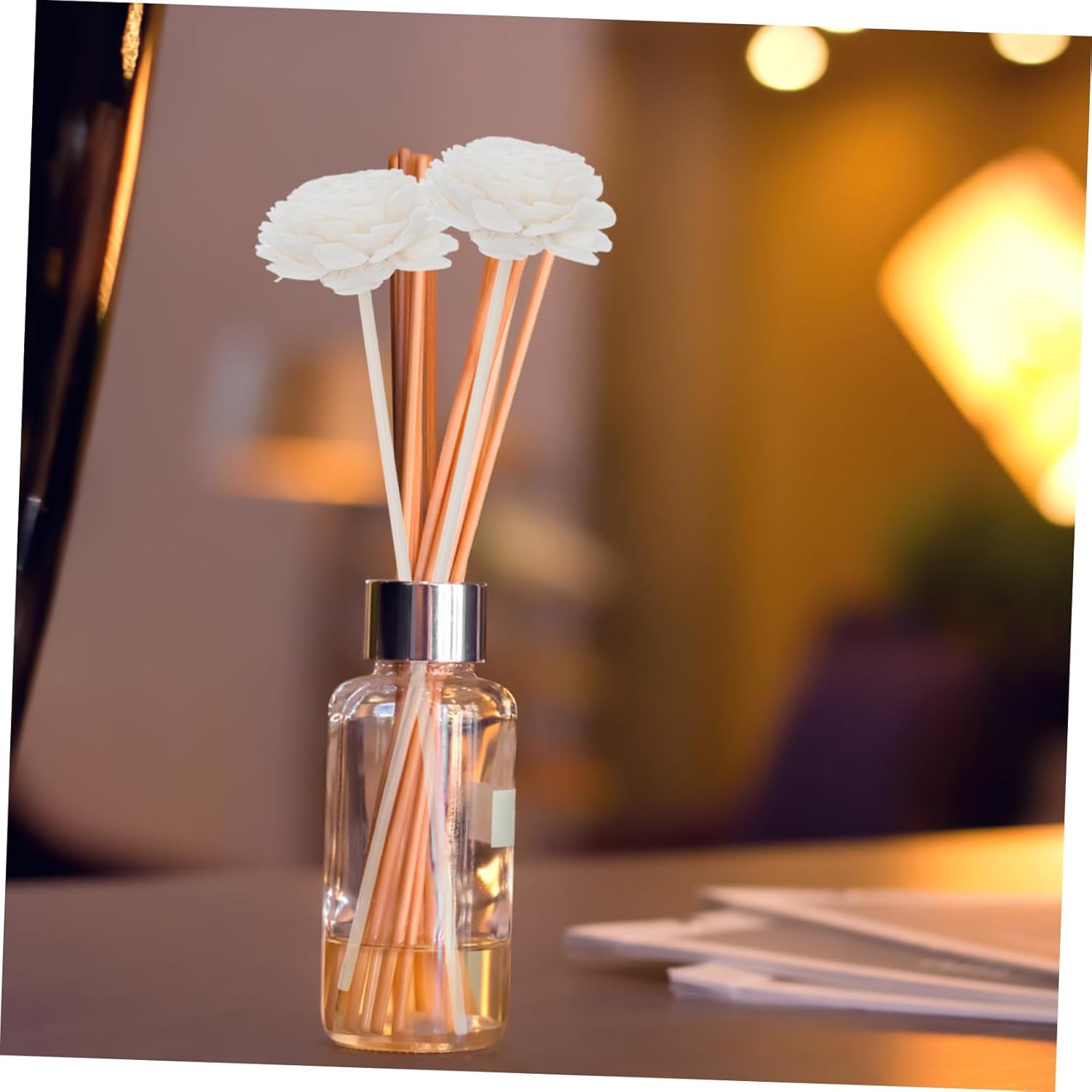 10pcs Floral Aromatherapy Diffuser Sticks for Essential Oils