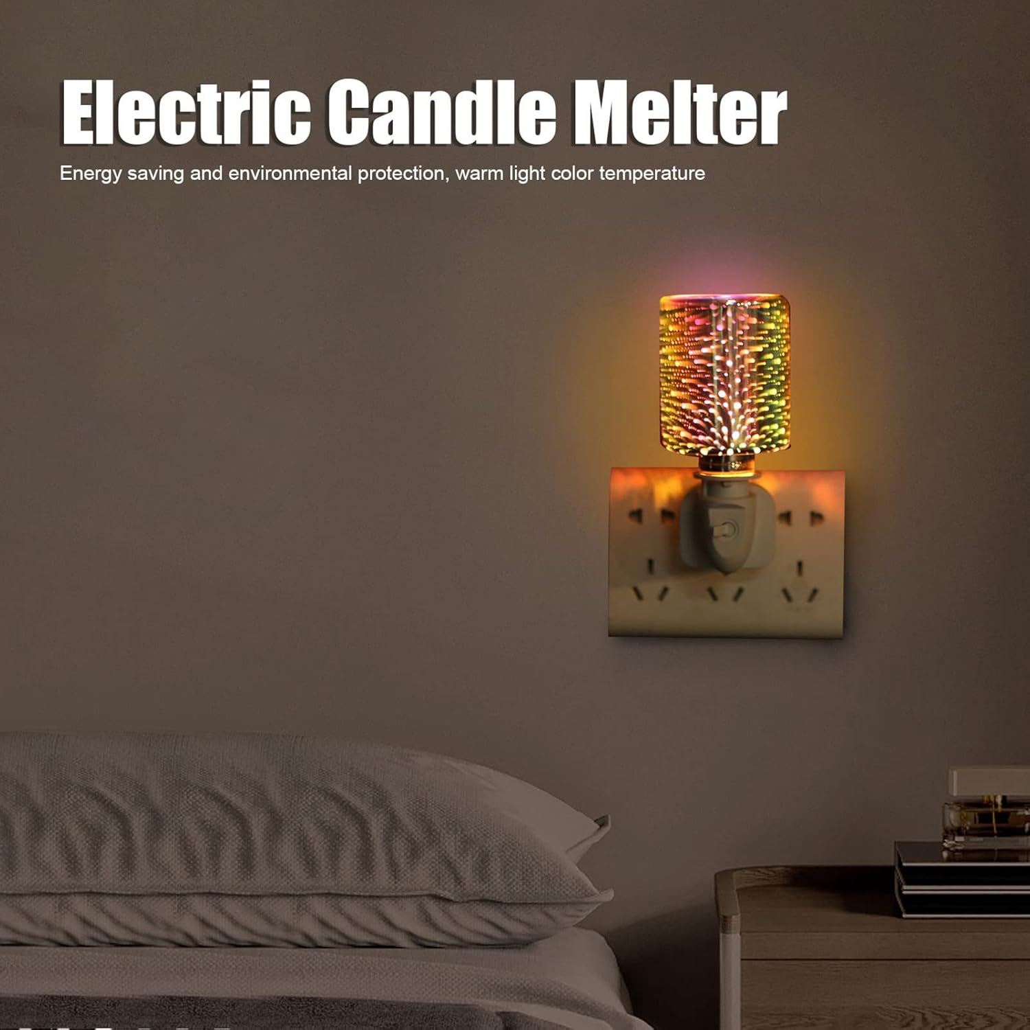 3D Electric Candle Melter with Night Light