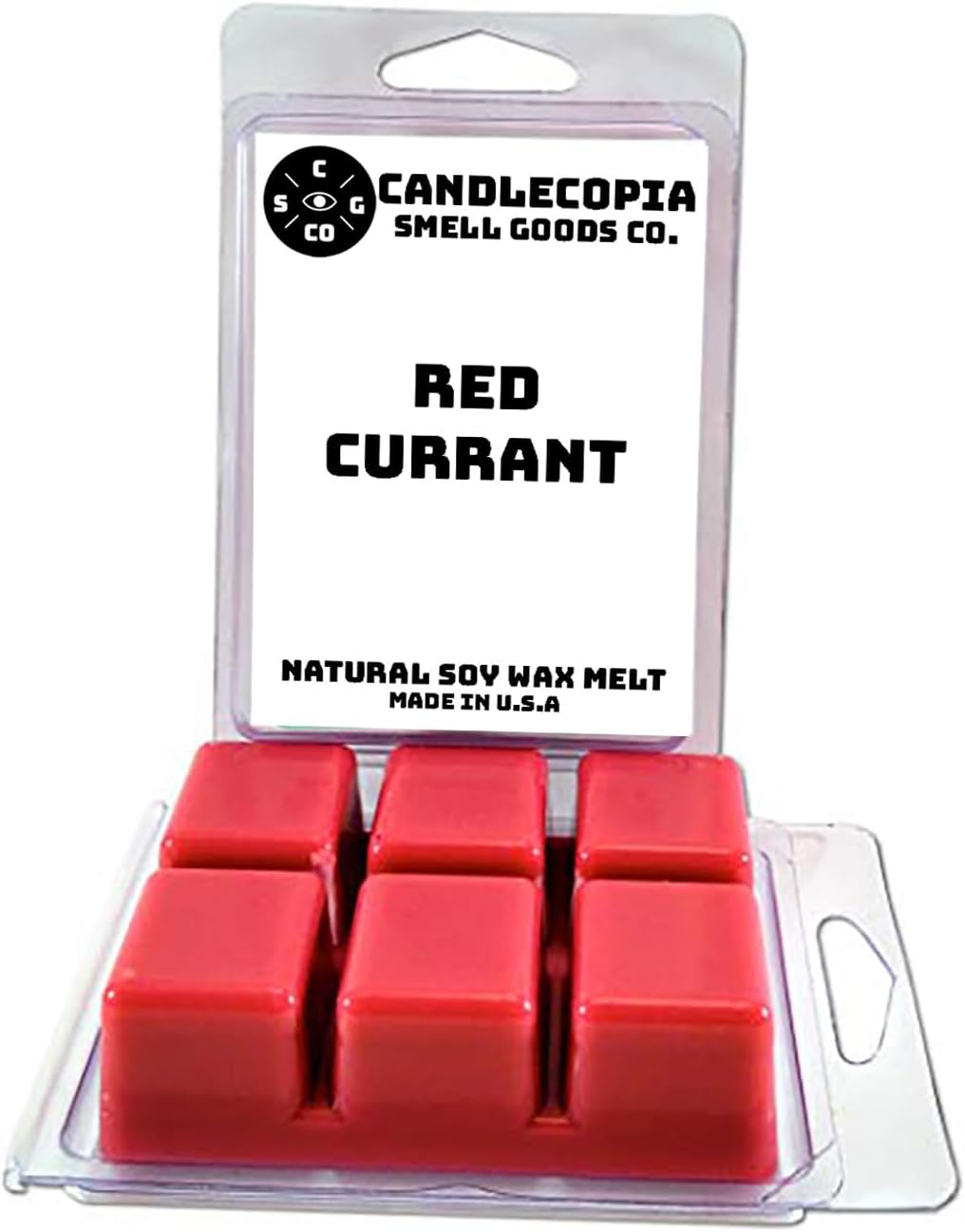 Red Currant Scented Vegan Wax Melts 12 Cubes 2 Packs
