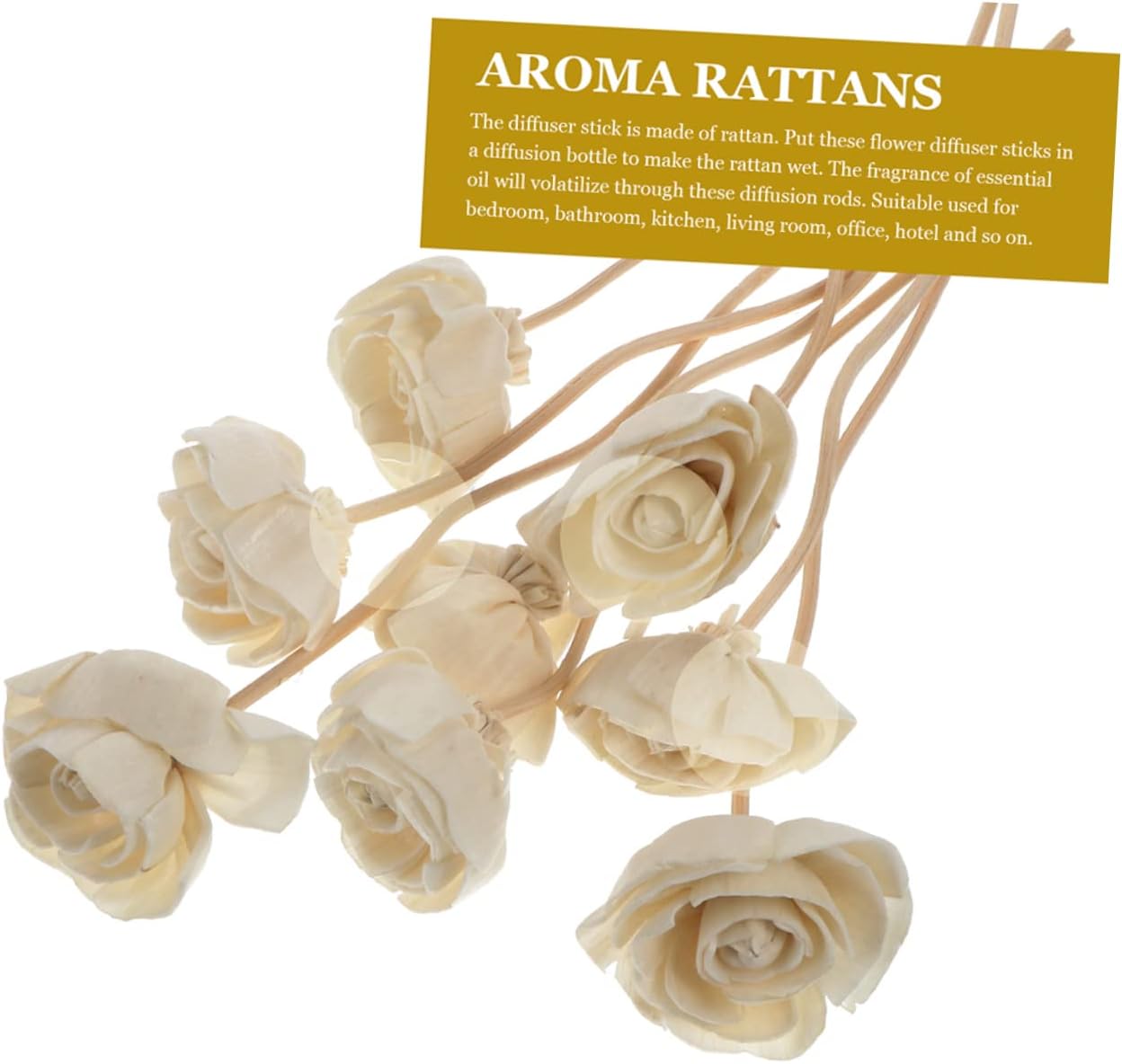 VALICLUD 6pcs Aromatherapy Diffuser Sticks for Essential Oils
