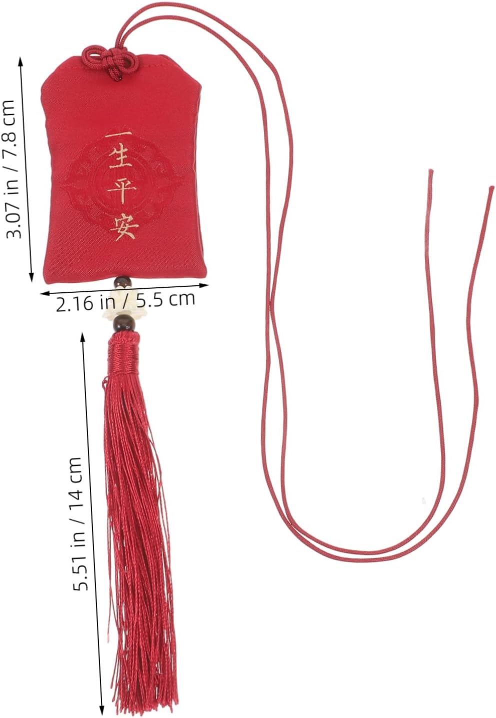 Zerodeko 3 Pack Portable Cloth Pouch with Tassel