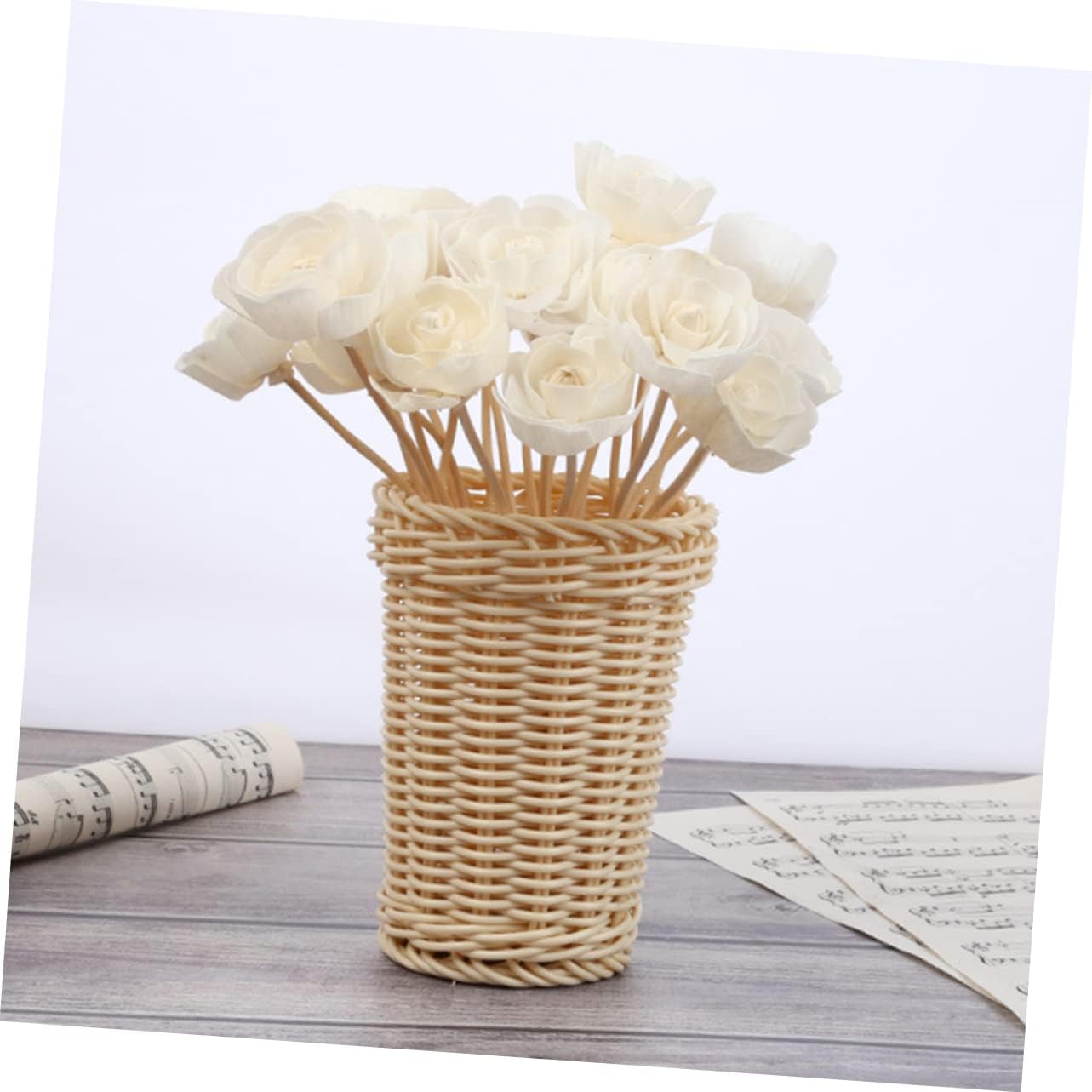 5pcs Rattan Diffuser Sticks for Home Decor and Aromatherapy