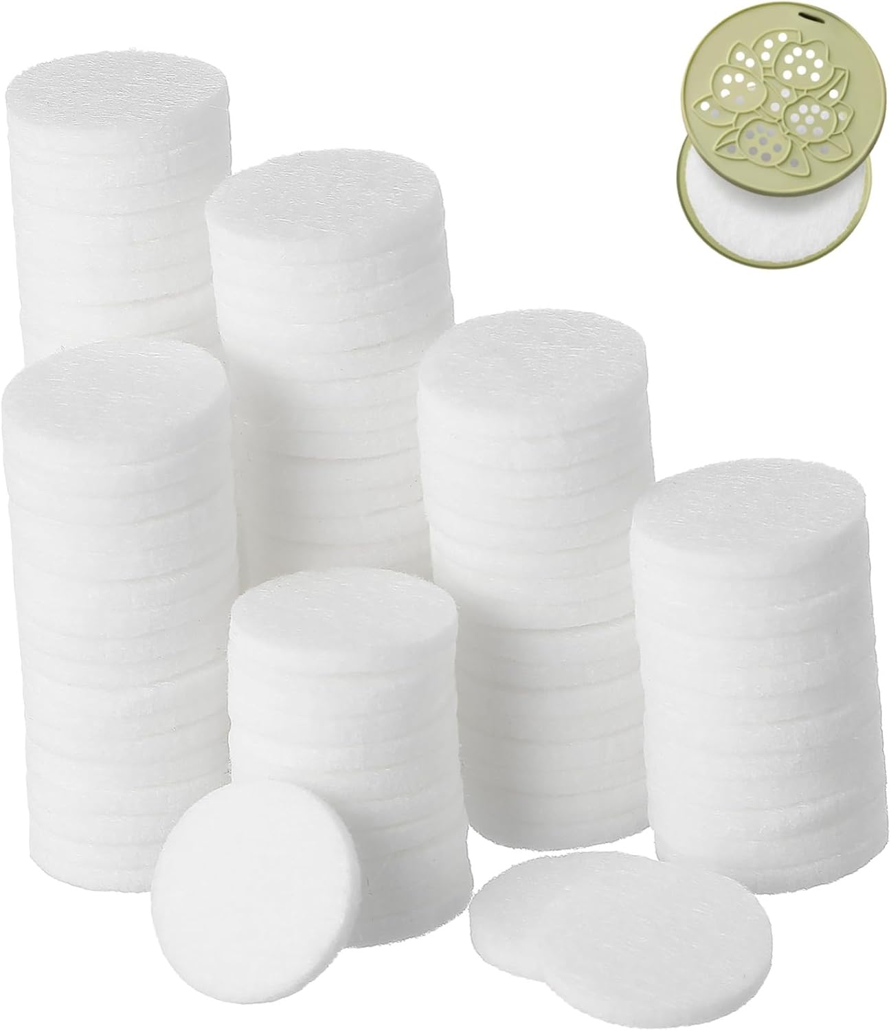 Cabilock 100pc Replaceable Aroma Pads for Diffusers