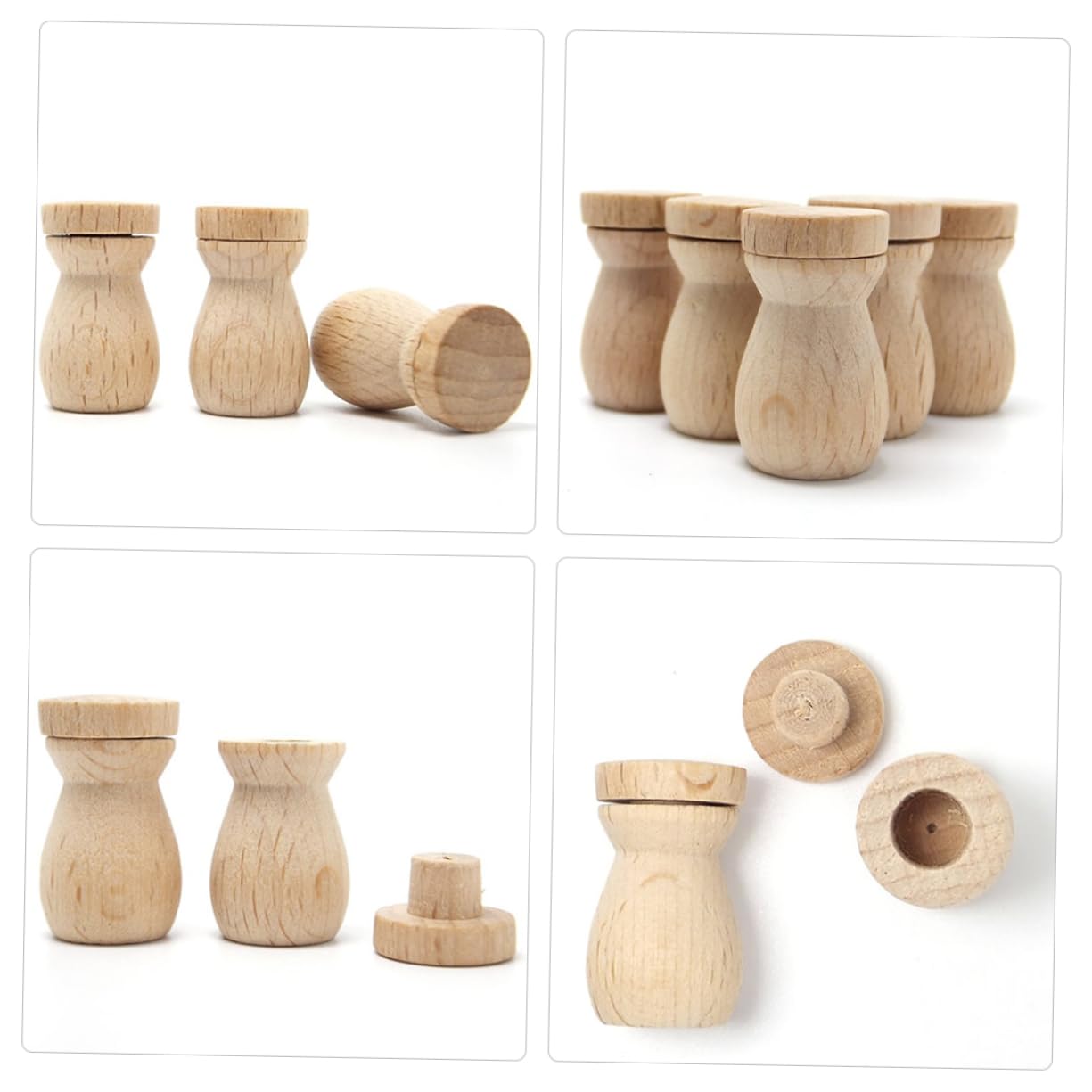 LIFKOME 6pcs Essential Oil Diffuser Pendant Car Decor