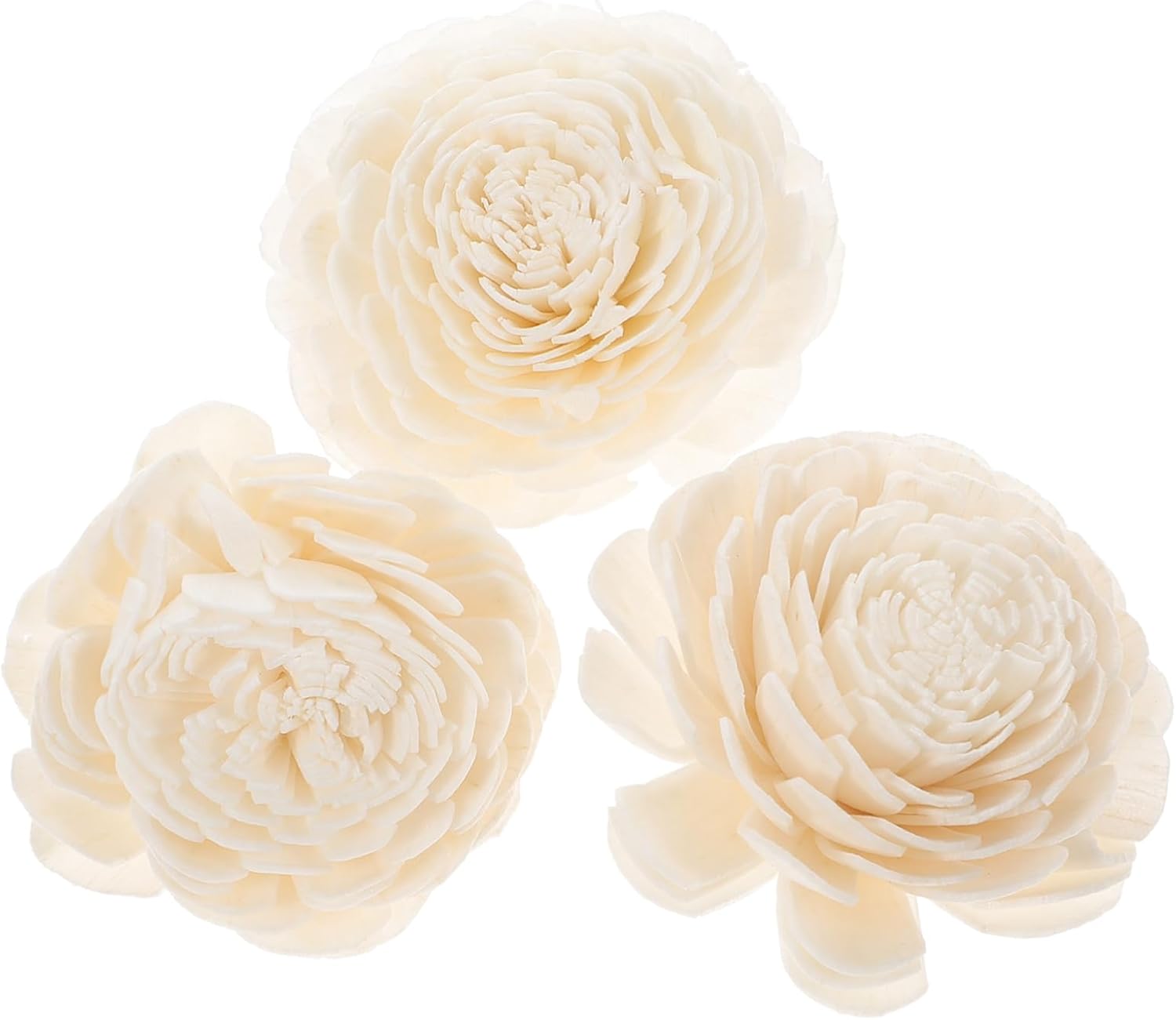 Unomor Scent Diffuser Sticks 3pcs Dried Flowers Home Decor