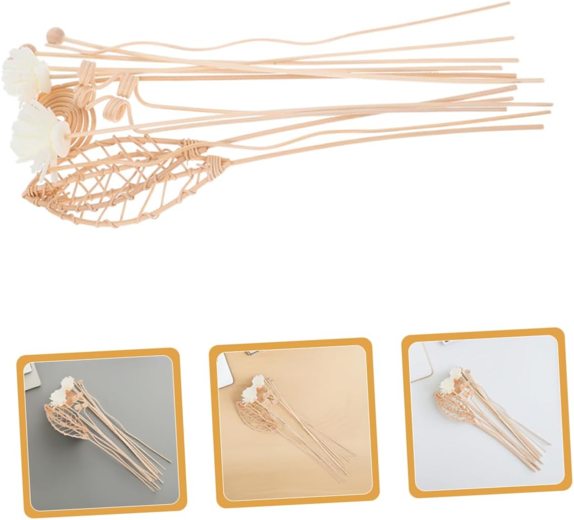 Cabilock 24Pcs Flameless Diffuser Sticks for Home Fragrance