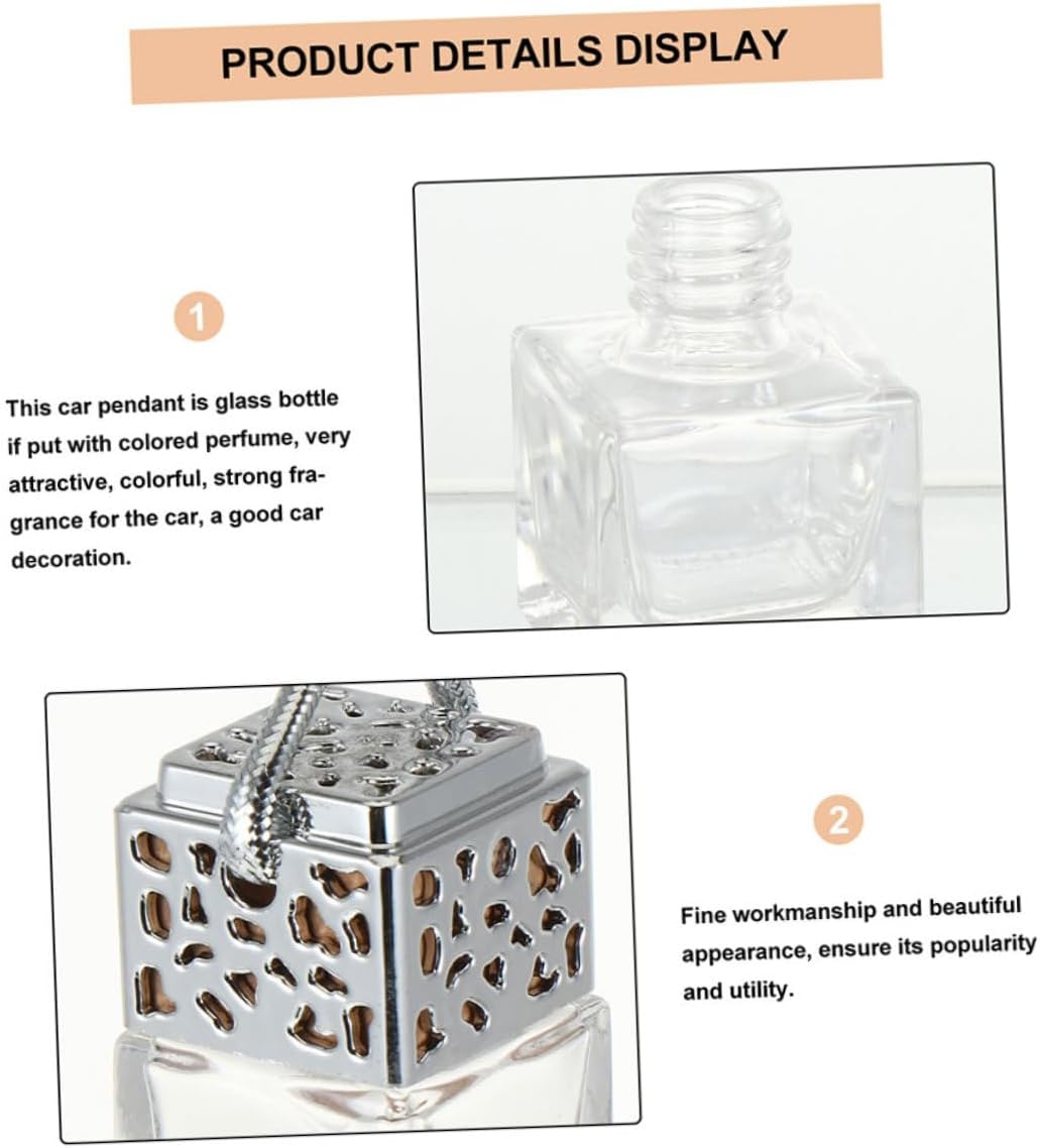 12 Pcs Car Hanging Perfume Bottle Lid Diffuser