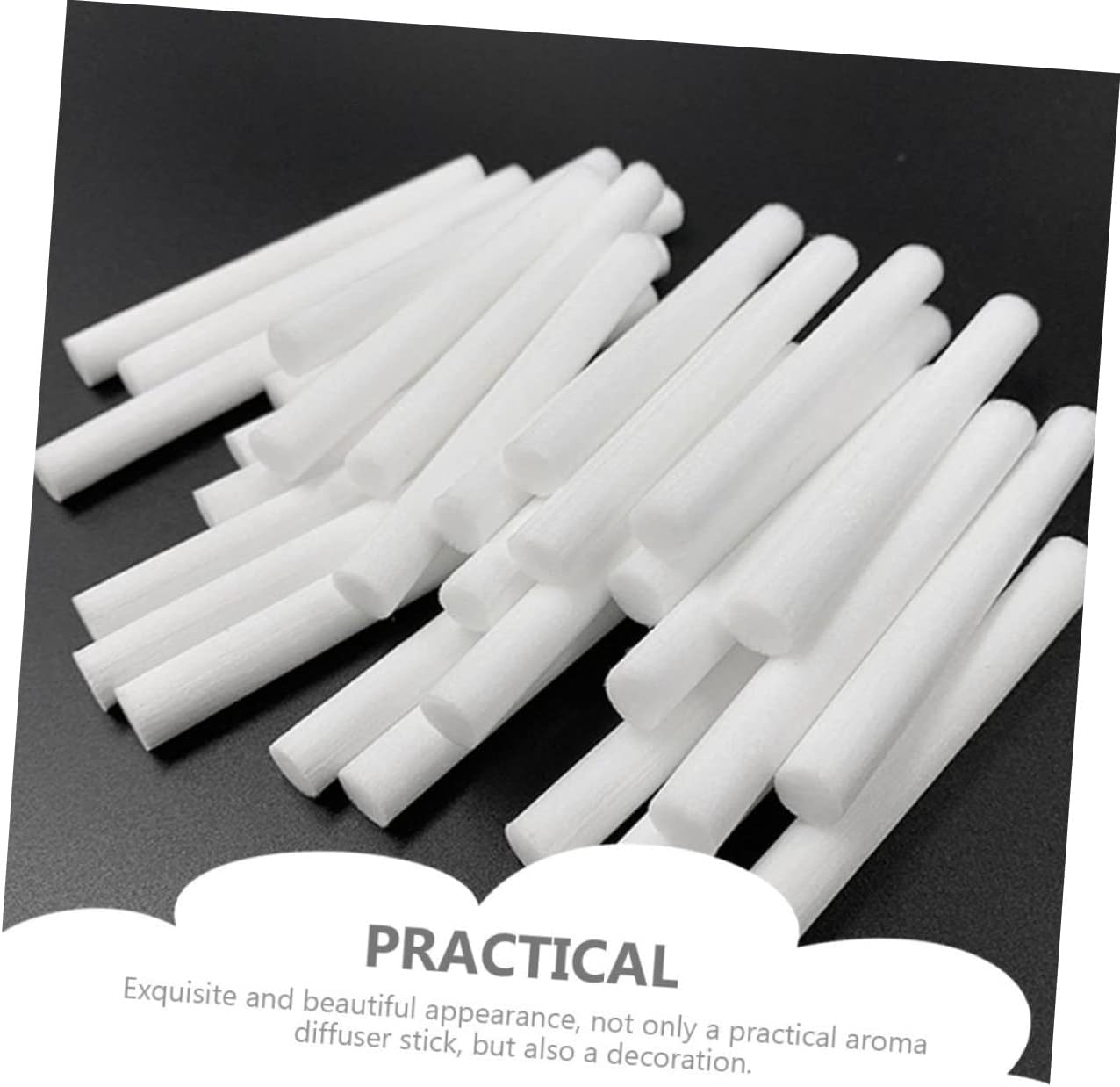 CHILDWEET 15pcs Essential Oil Sticks for Diffuser Aroma Wand Supplies