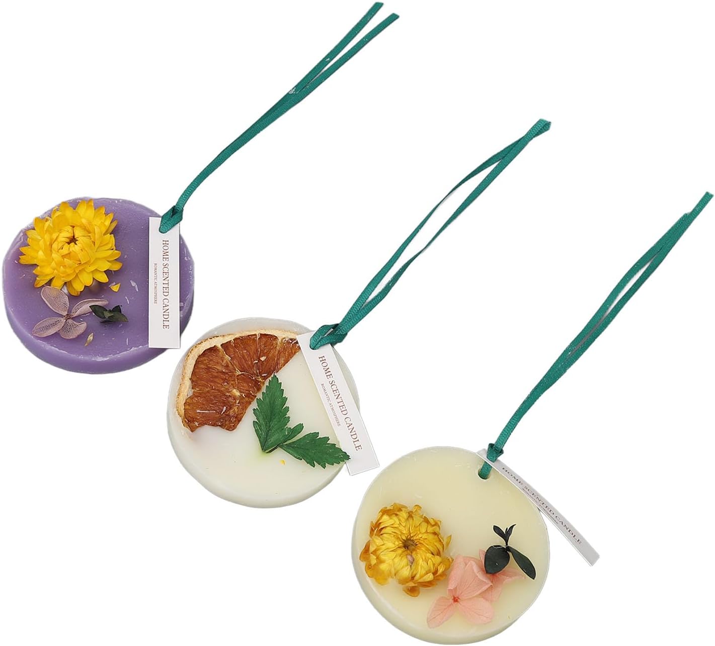 TMISHION Home Fragrance Sachet 3pcs Aromatherapy Wax Tablets