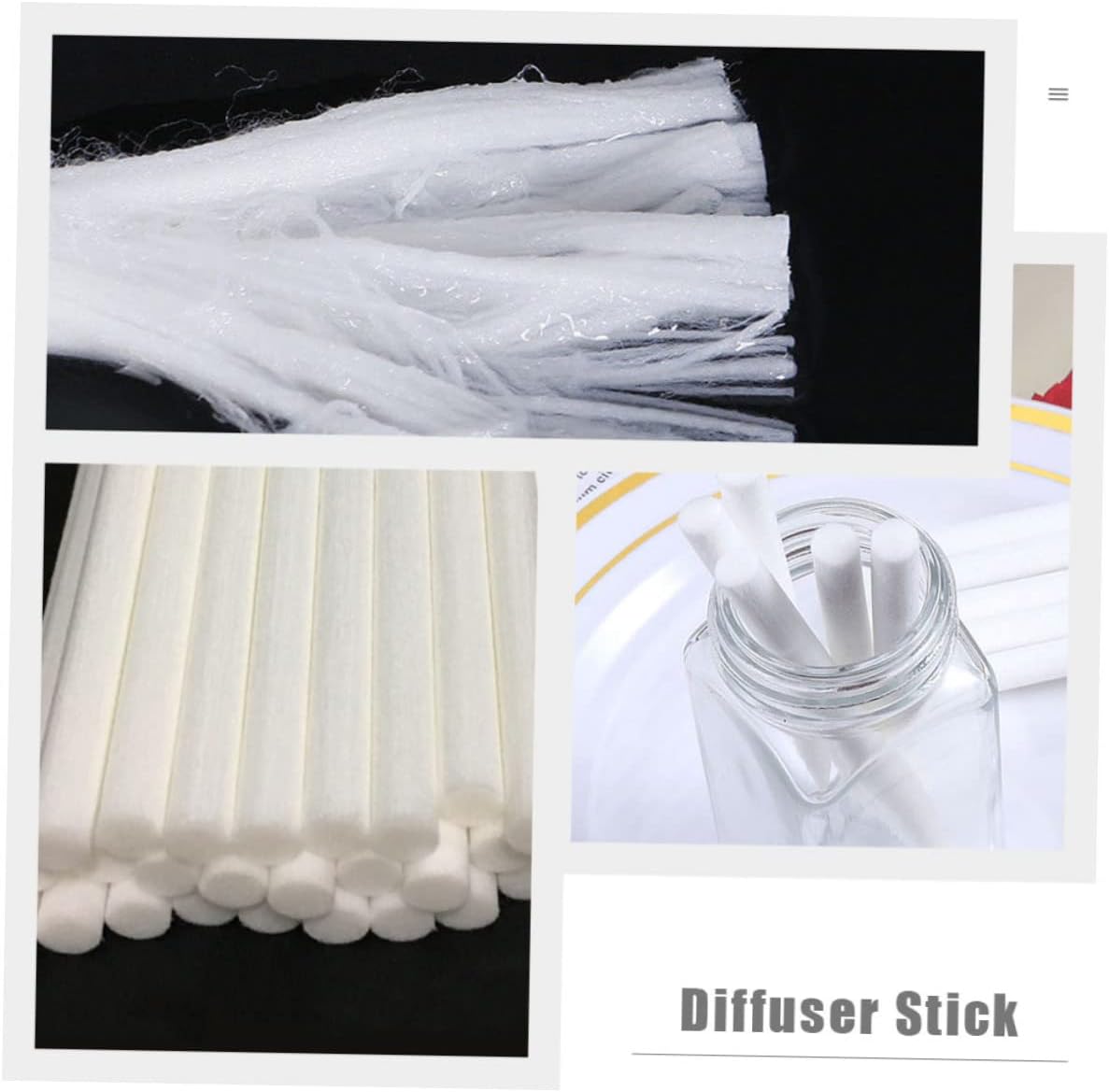 MAGICLULU 15Pcs Aroma Diffuser Sticks for Essential Oil Use