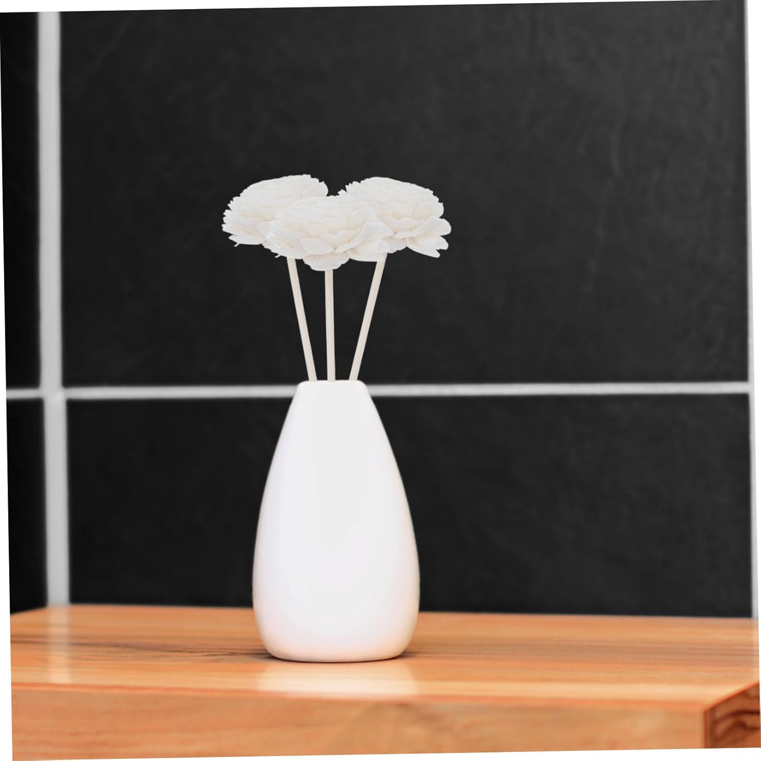 10pcs Fragrance Diffuser Sticks with Dried Flowers for Home and Office