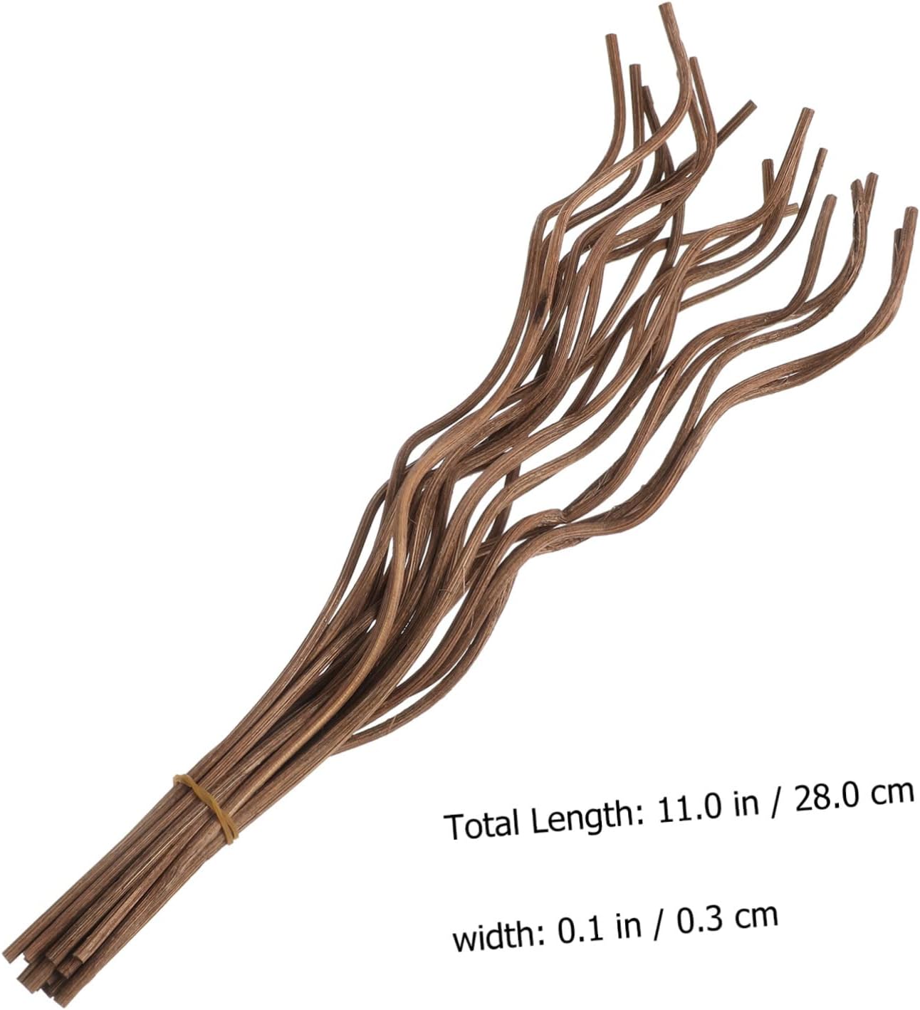 Homoyoyo 40pcs Rattan Diffuser Sticks for Essential Oils
