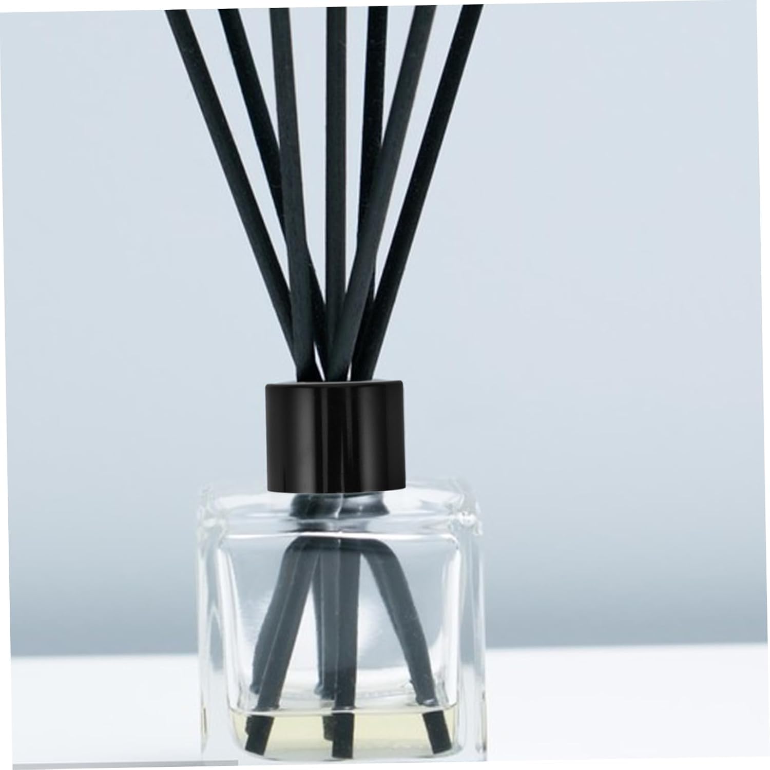 10pcs Black Reed Diffuser Jar Lids Durable Tooth Stoppers