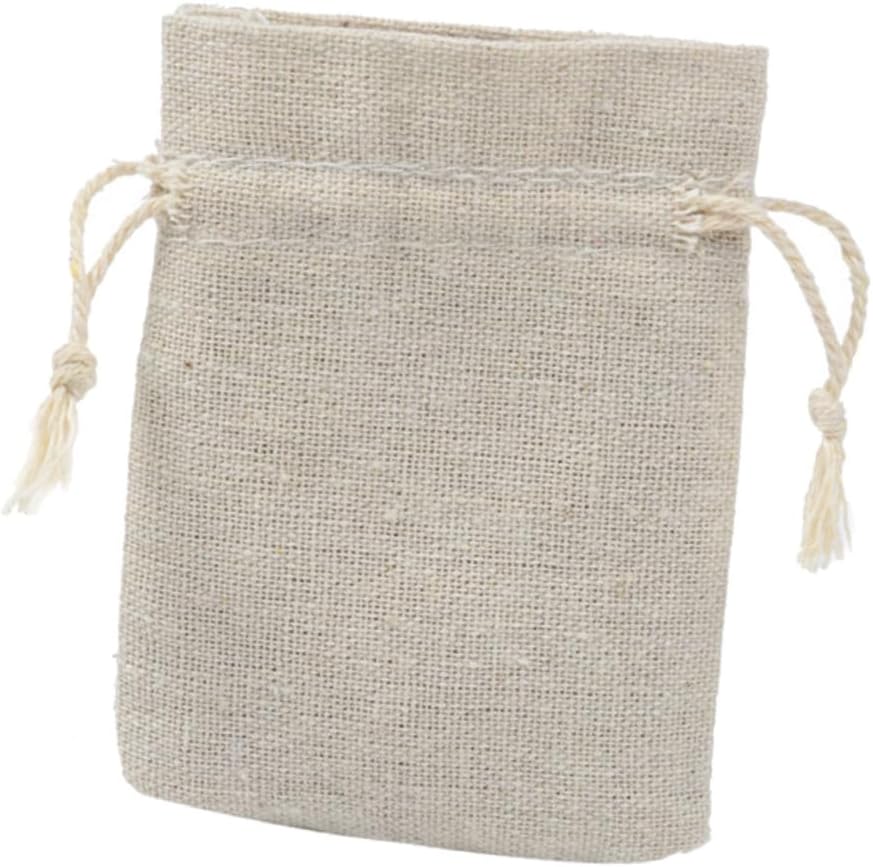 4pcs Empty Drawstring Lavender Sachets for Home and Travel