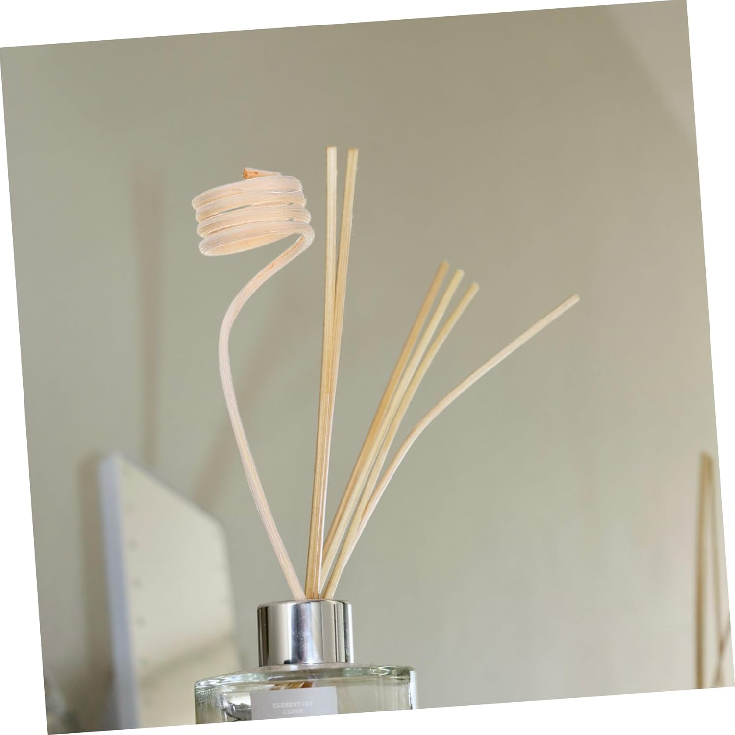 Luxshiny 20Pcs Rattan Aroma Diffuser Sticks for Home Fragrance