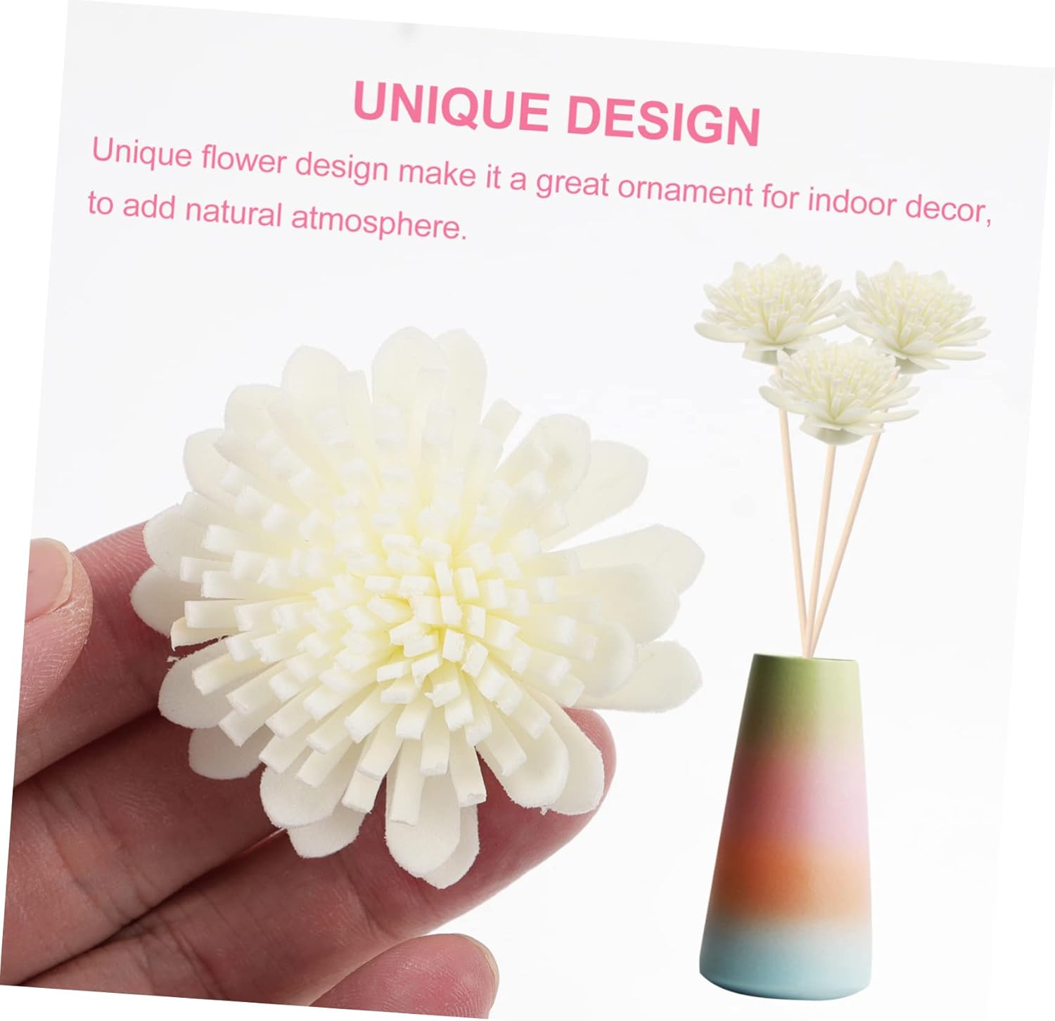 100pcs Chrysanthemum Aroma Diffuser Reeds
