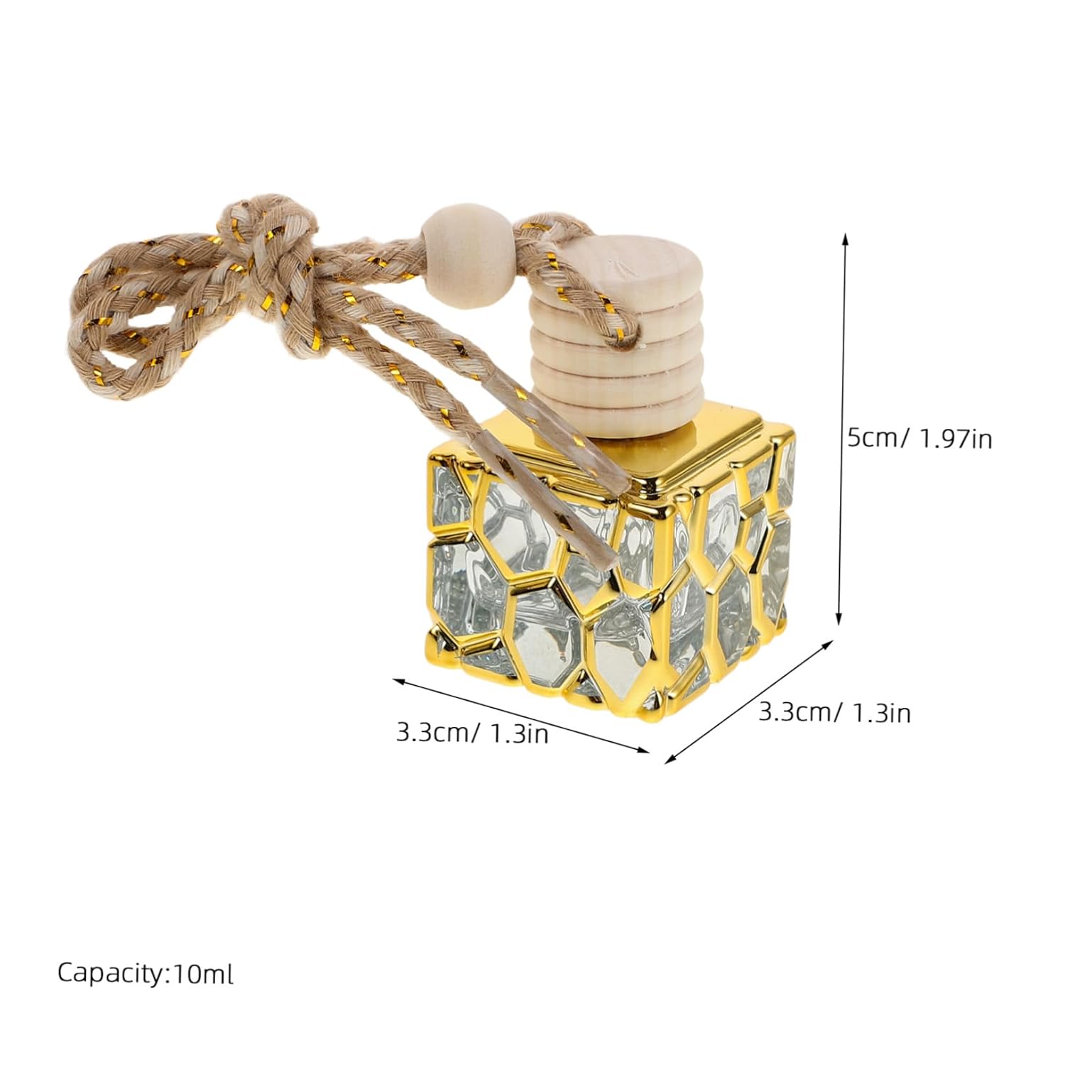 3pcs Car Air Bottles Essential Oil Diffusers