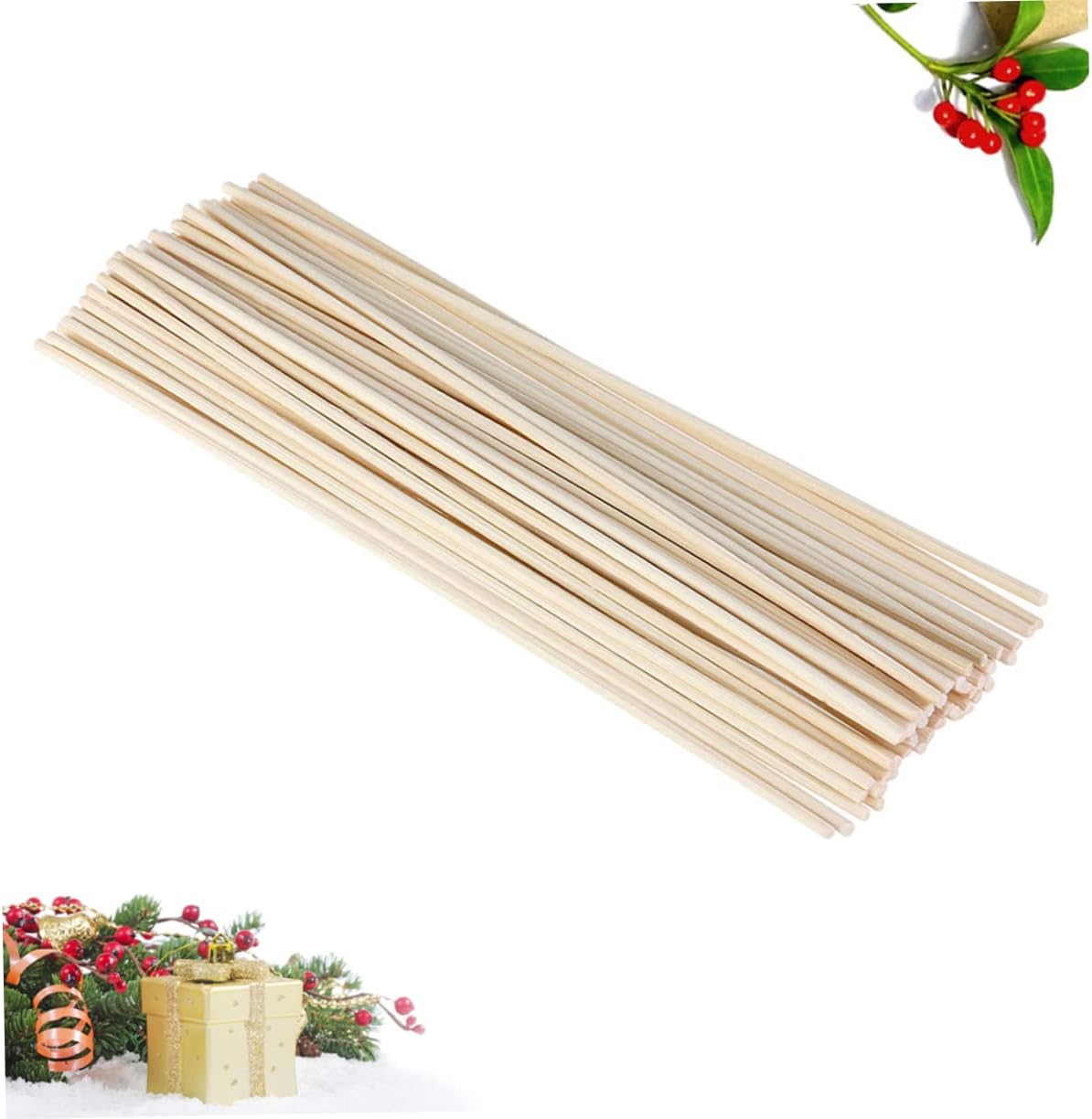 Mobestech 150PCS Rattan Aroma Diffuser Sticks for Natural Home Fragrance
