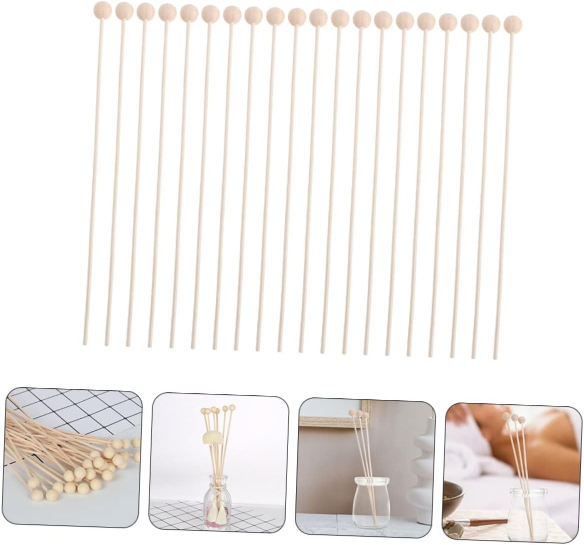 Cabilock 30Pcs Rattan Diffuser Sticks for Essential Oils