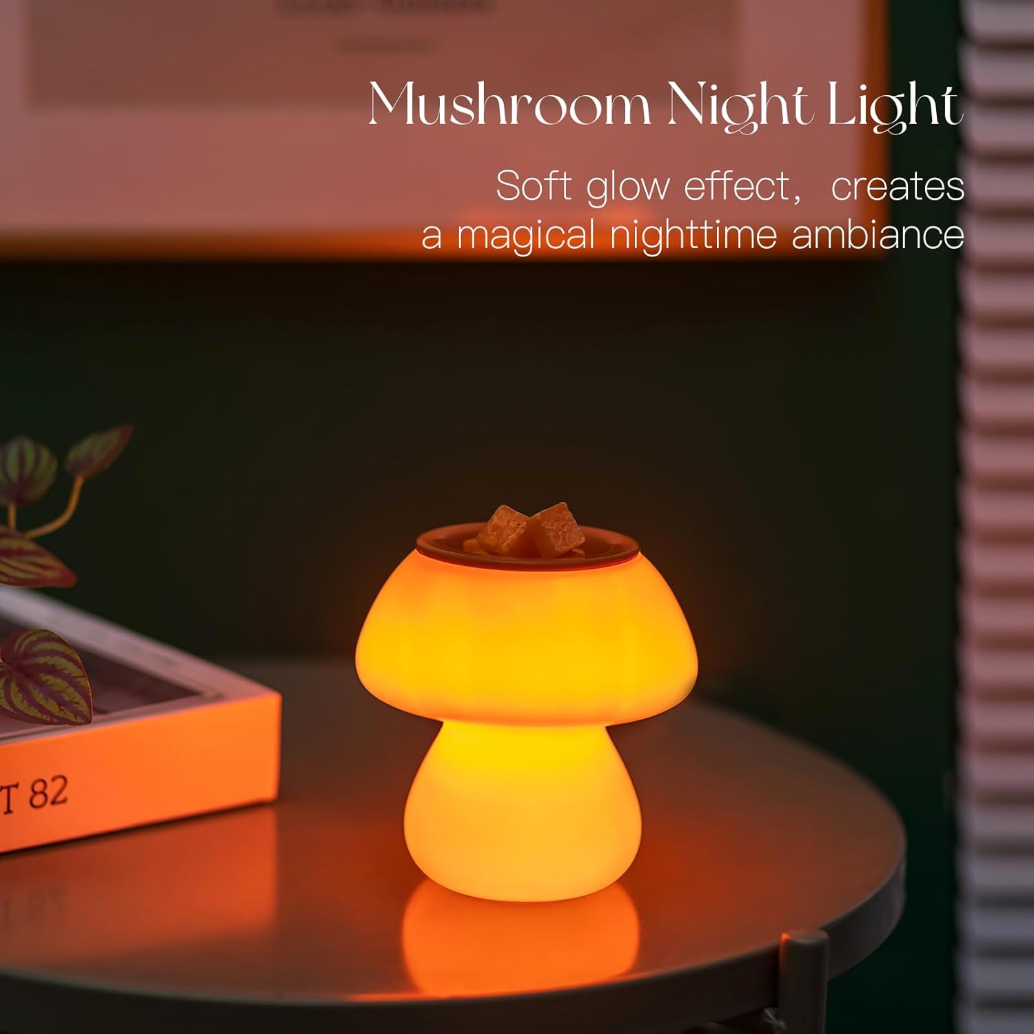 Candledo Mushroom Wax Melter Warmer with Timer