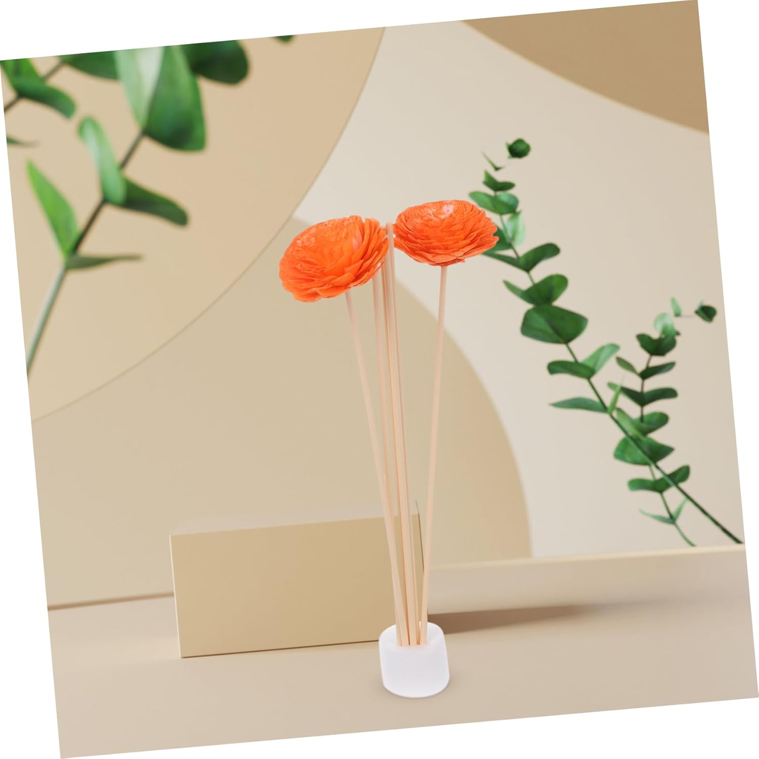 Ciieeo 1Set Flower Aroma Diffuser Sticks for Home and Office