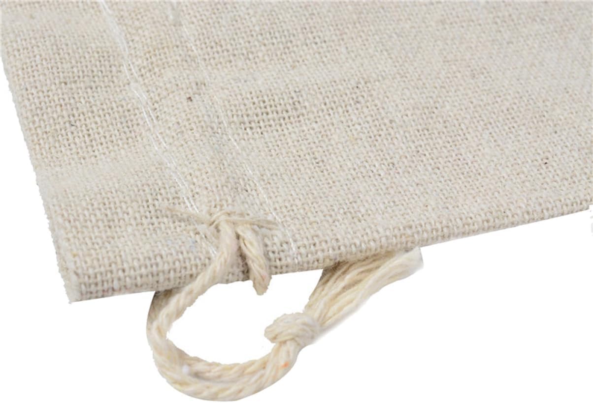 4pcs Reusable Lavender Sachet Bags with Drawstring Storage