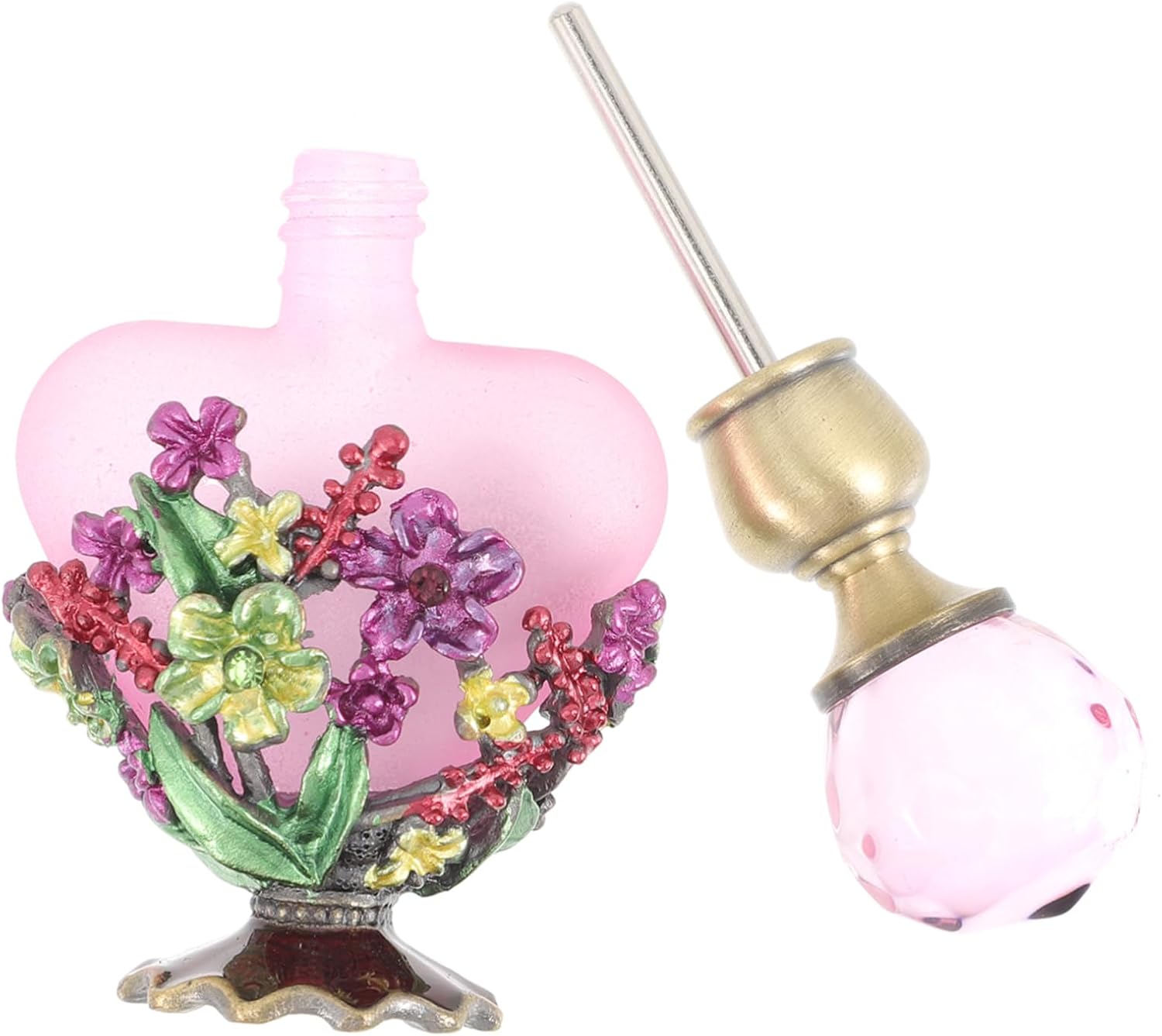 Retro Perfume Sample Bottle Essential Oil Storage Decorative