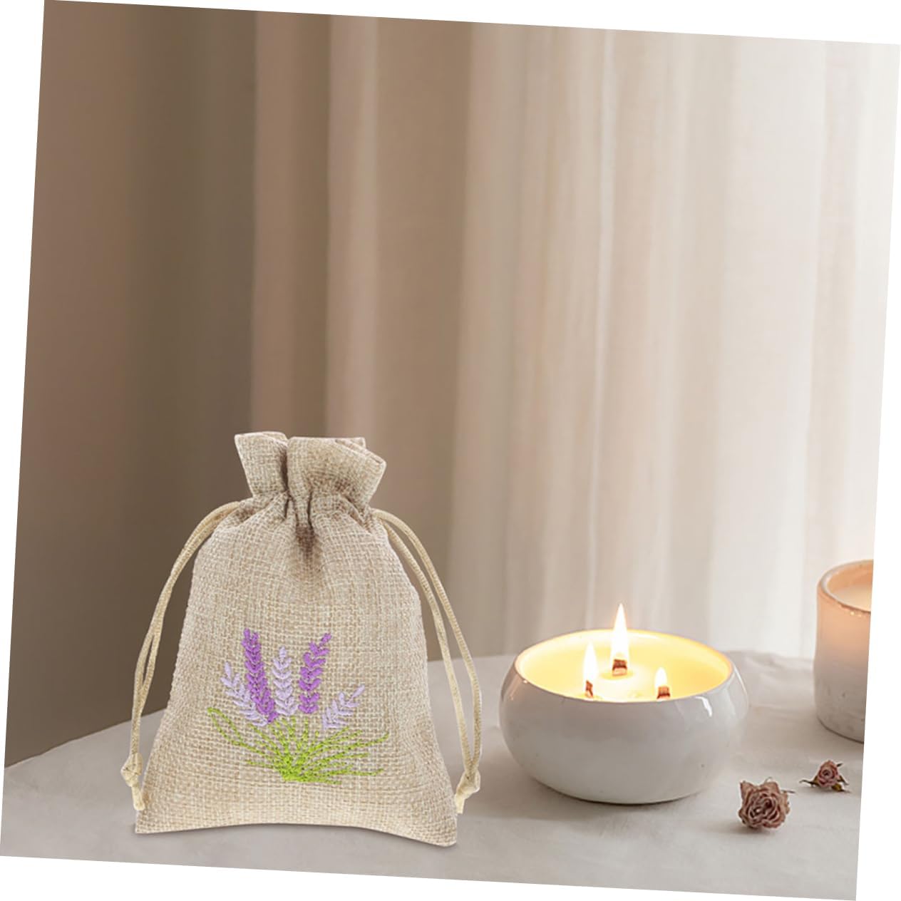 STOBAZA 20pcs Reusable Drawstring Sachet Bags for Home Fragrance