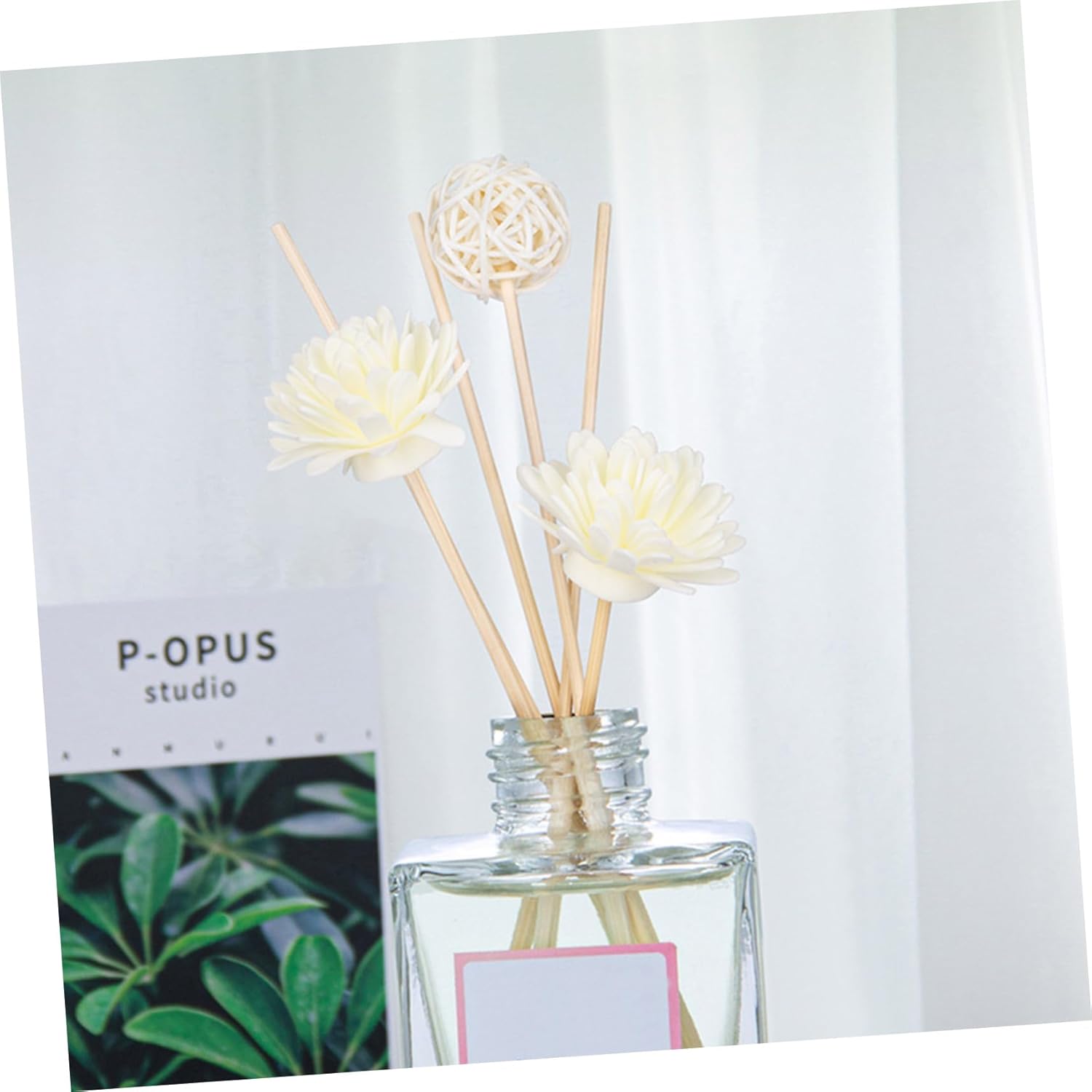 5Set Chrysanthemum Scent Rattan Diffuser Sticks for Home Decor