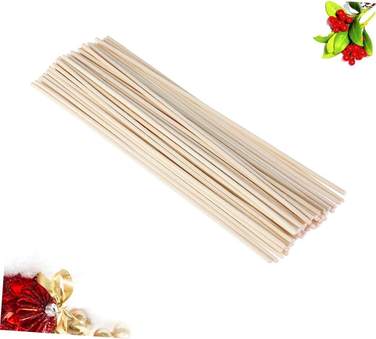 Mobestech 150PCS Rattan Aroma Diffuser Sticks for Natural Home Fragrance