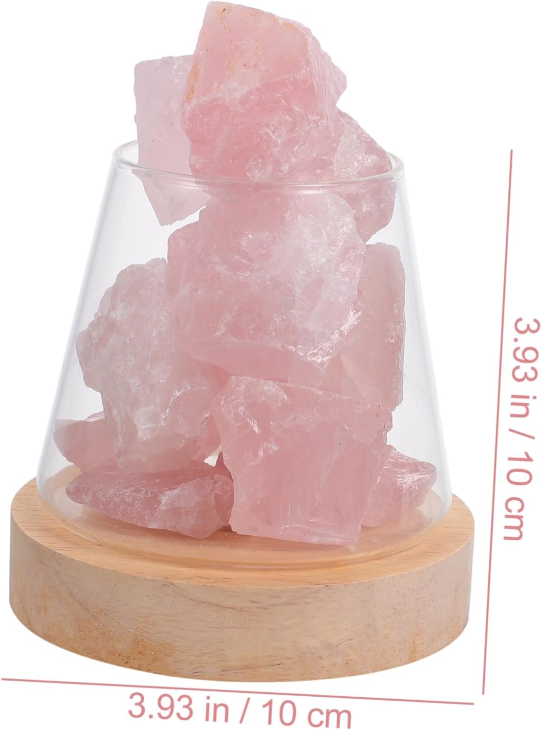 Zerodeko Crystal Aroma Lamp for Relaxing Essential Oil Diffuser