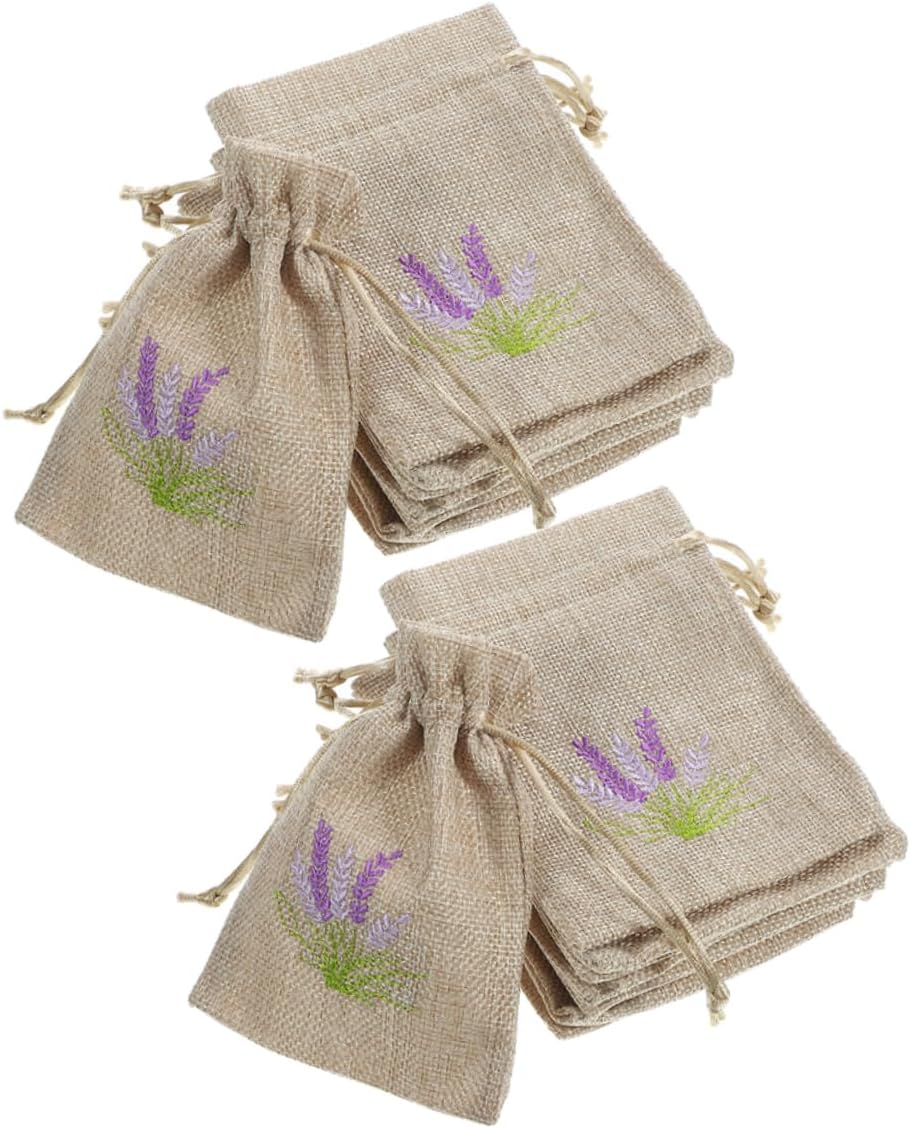 STOBAZA 20pcs Reusable Drawstring Sachet Bags for Home Fragrance