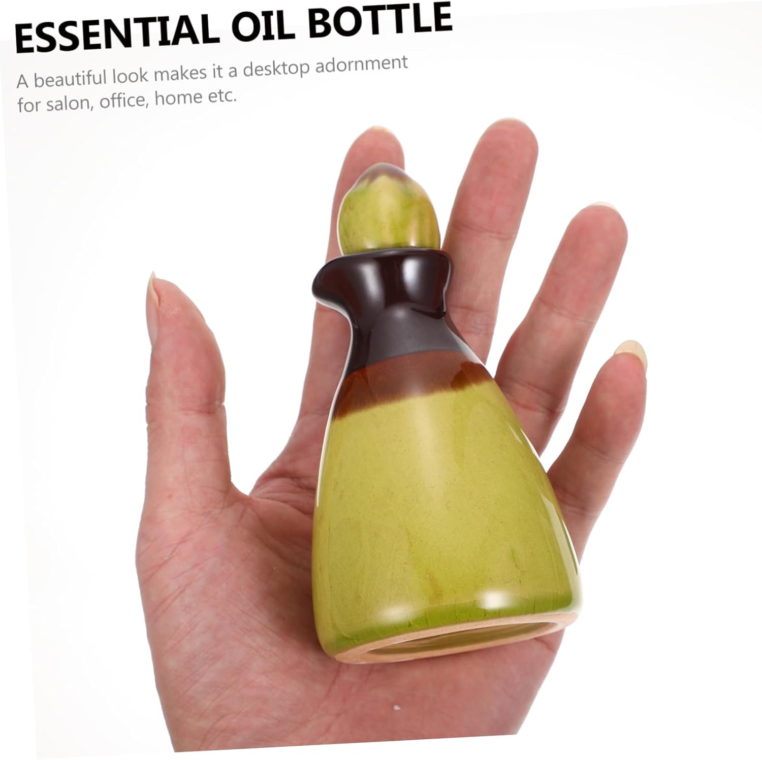 GLEAVI Ceramic Essential Oil Diffuser Bottle with Leakproof Design 250ml Capacity