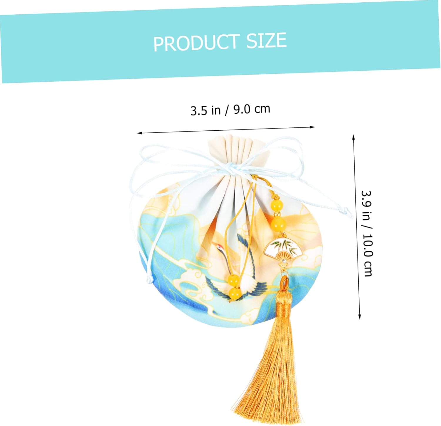 Lavender Scent Pouches with Drawstring Closure for Home and Festivals