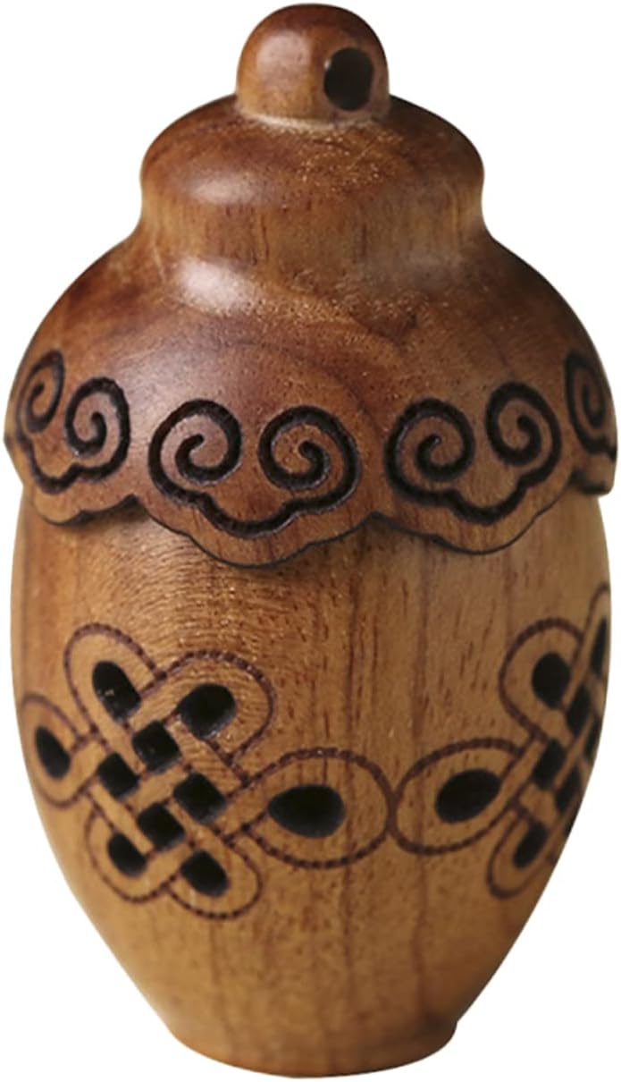GALPADA Carving Aromatherapy Diffuser Pendant Bottle