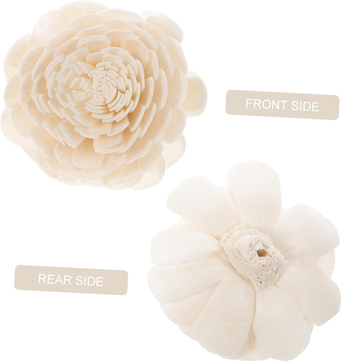 Unomor Scent Diffuser Sticks 3pcs Dried Flowers Home Decor