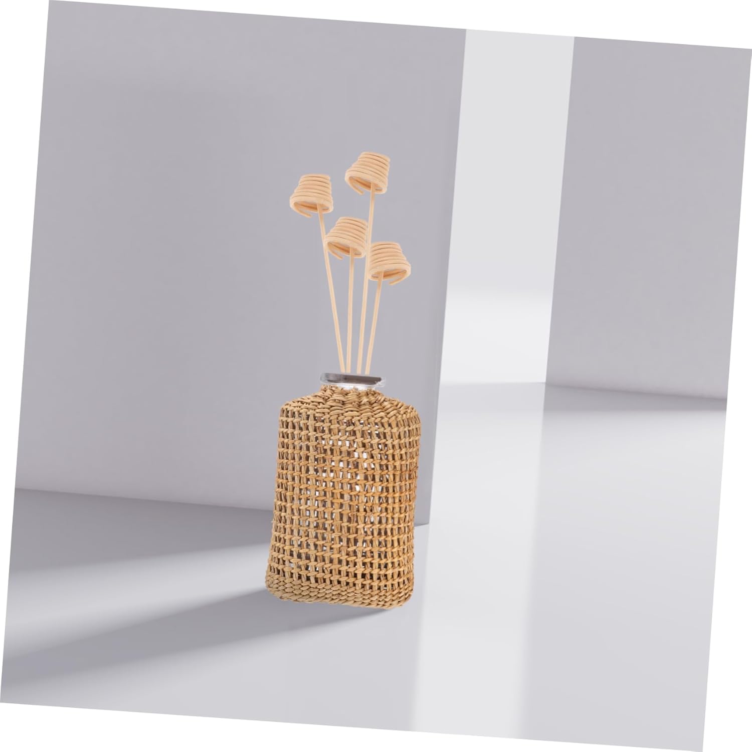 Essential Oil Diffuser Sticks Set Natural Rattan