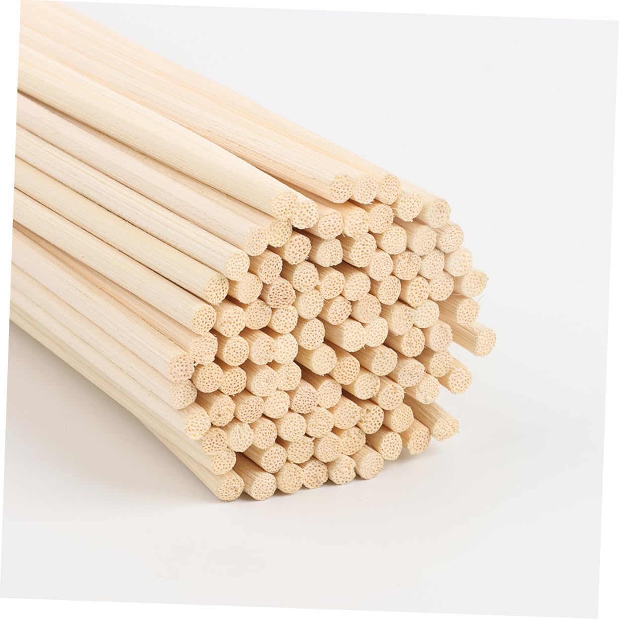100Pcs Rattan Aroma Diffuser Sticks Portable Refill for Home Spa Meditation