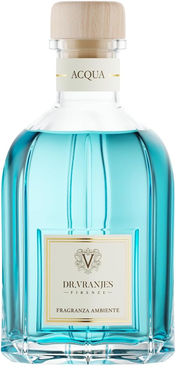 Dr Vranjes Acqua 250ml Diffuser with 3 White Sticks Bundle