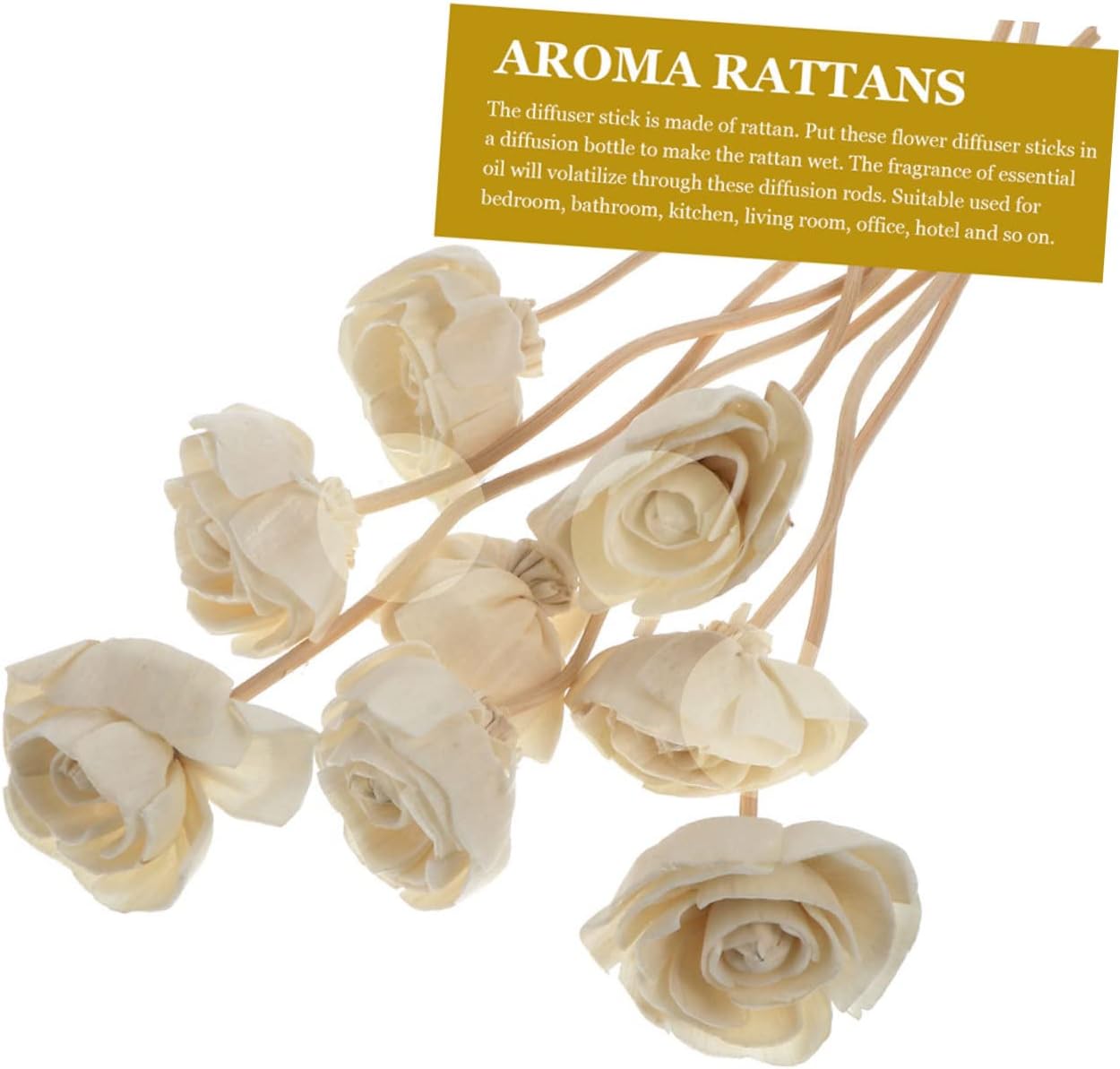 GARVALON 3pcs Aromatherapy Diffuser Sticks