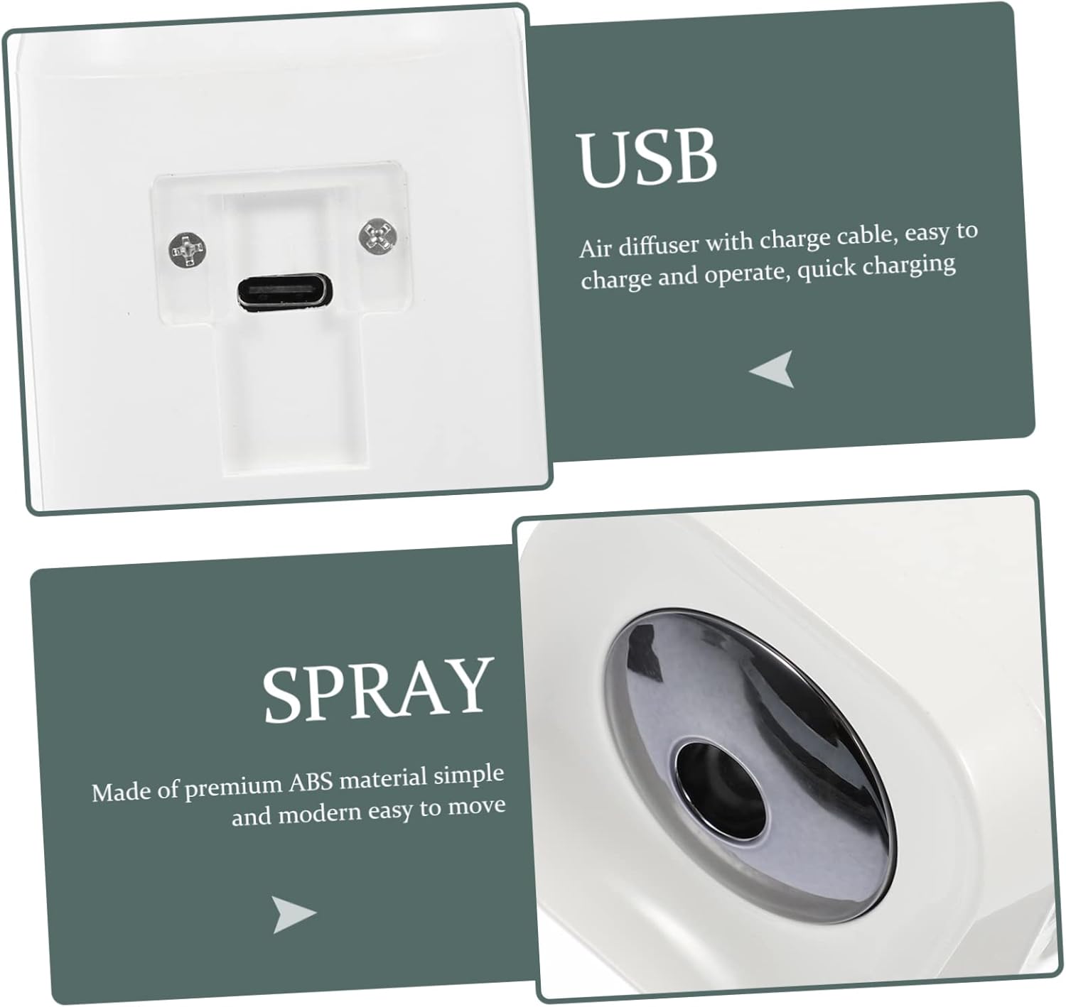 1set Automatic Aromatherapy Diffuser for Home Office and Car