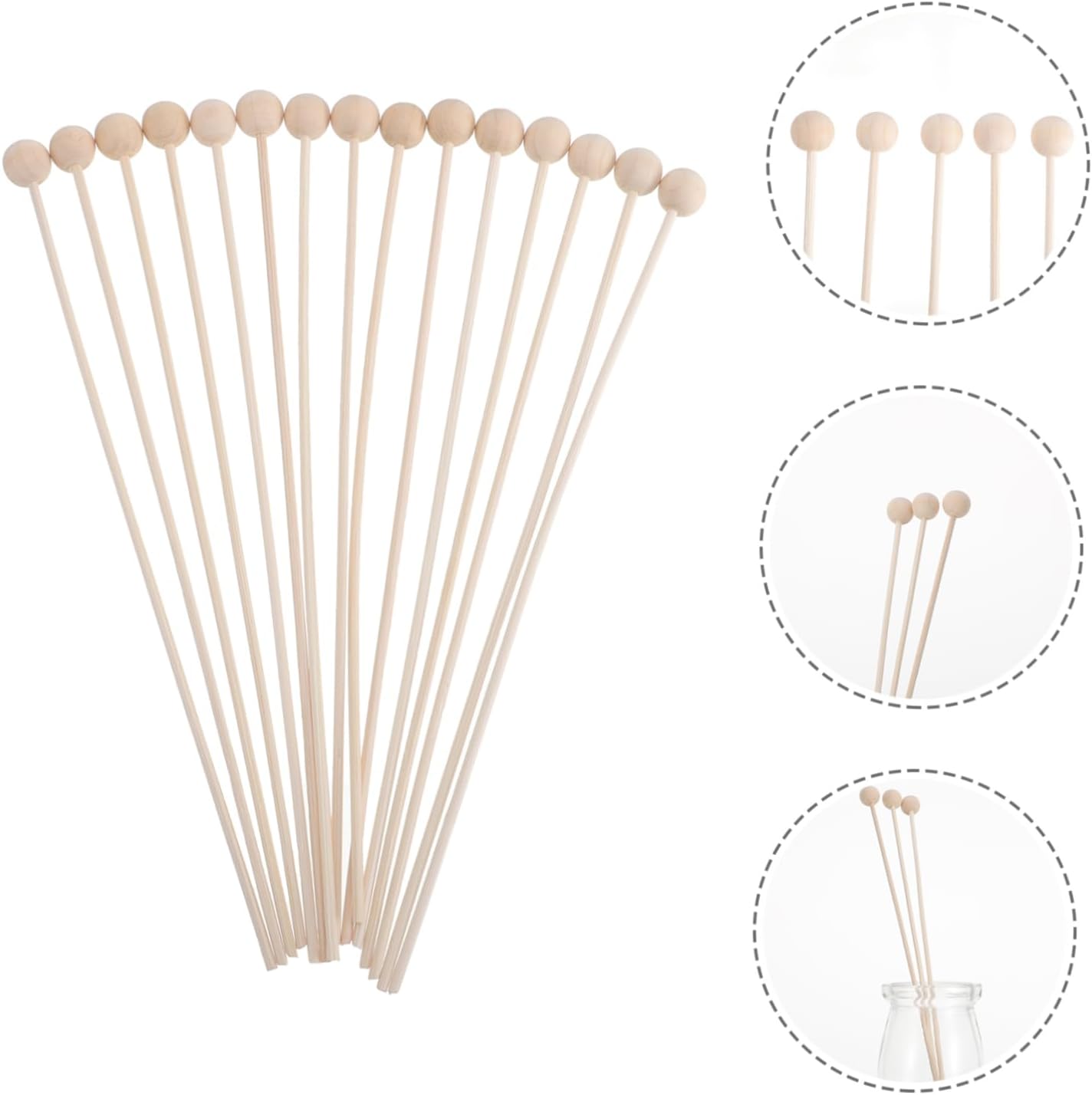 15Pcs Aroma Diffuser Sticks for Home Office Spa
