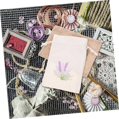Amosfun 12 Pcs Lavender Sachet Bags for Jewelry and Party Favors