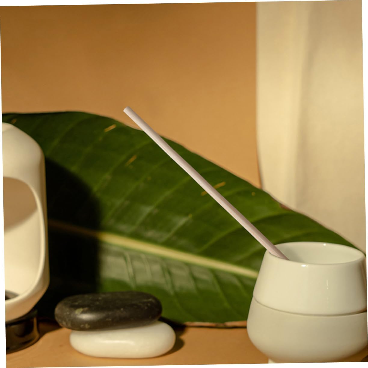 Amosfun 200Pcs Rattan Diffuser Sticks for Aromatherapy
