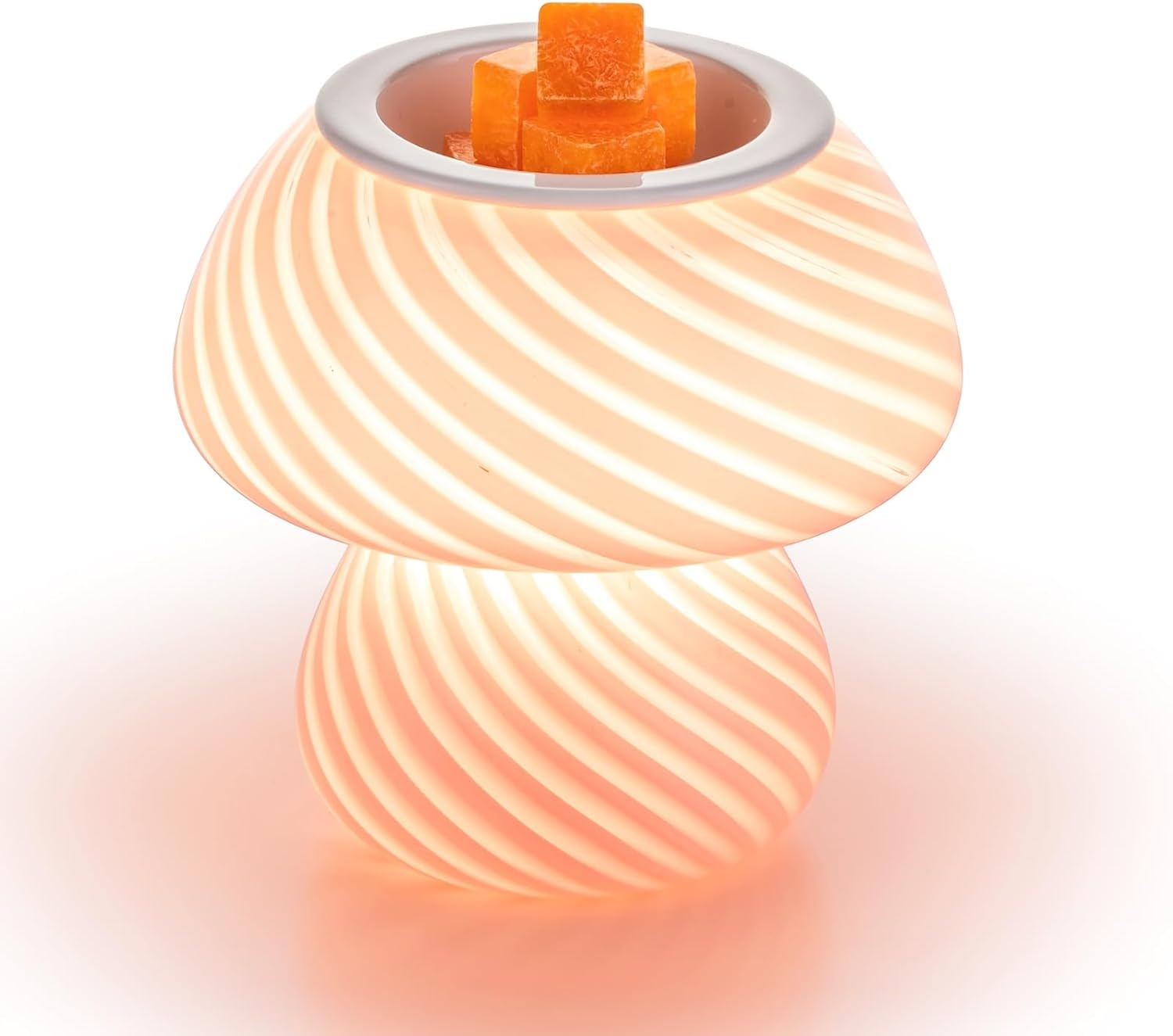 Candeldo Mushroom Wax Melter Warmer - Cute Fragrance Candle Lamp