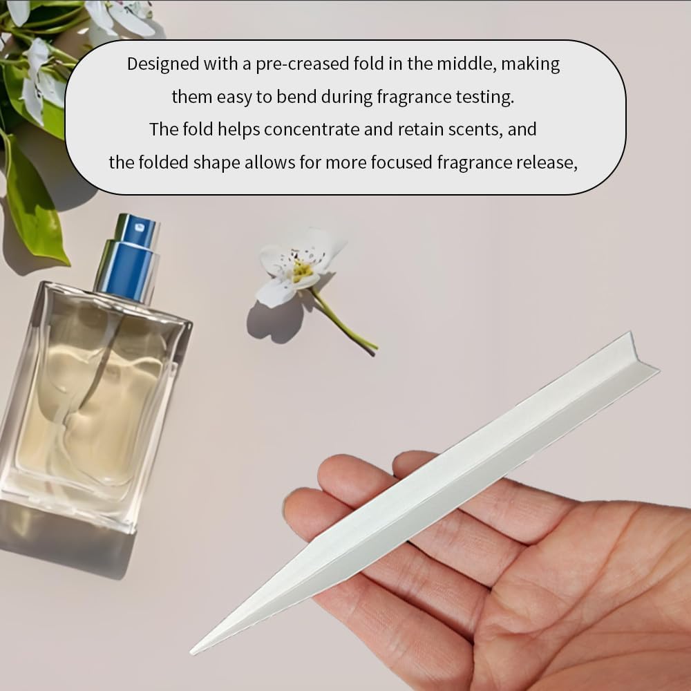 100 Pcs Perfume Tester Strips for Scent Testing and Essential Oils Sampling